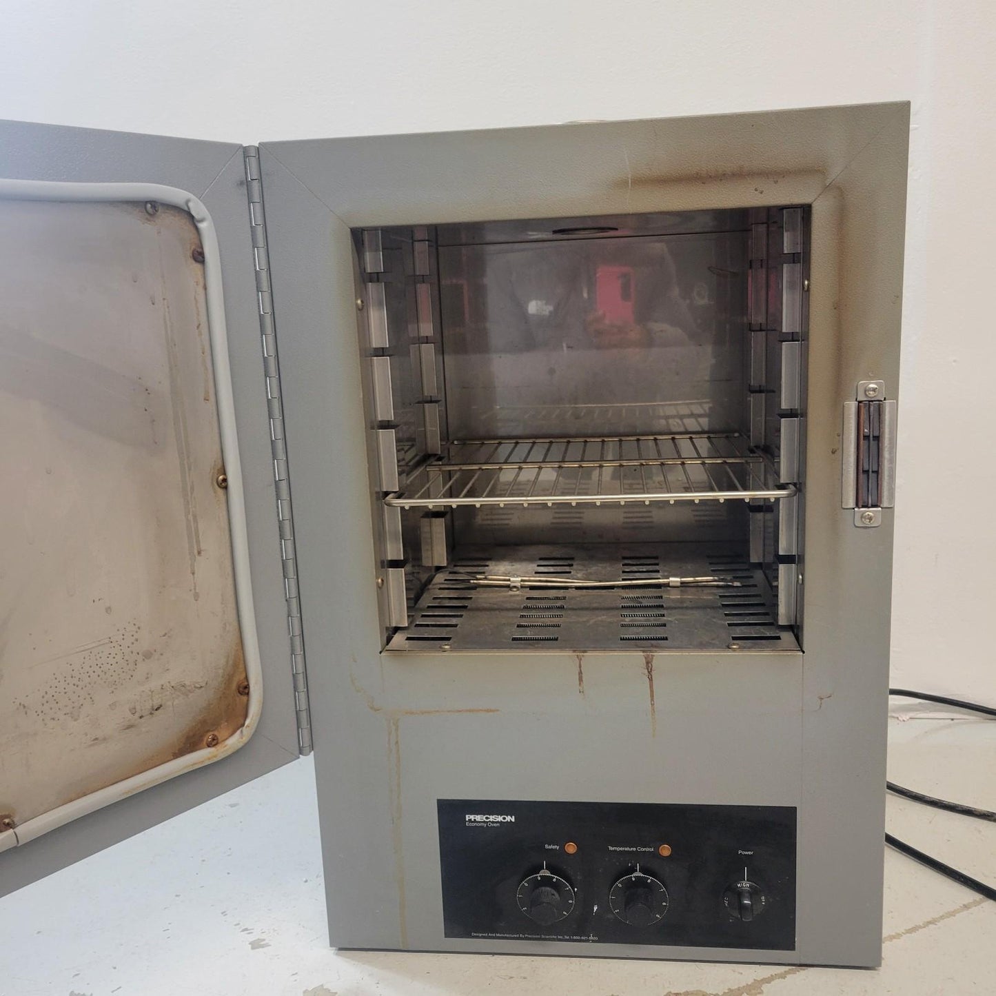 TESTED TO 240C: Precision 14E Laboratory Drying Gravity Oven With Shelf