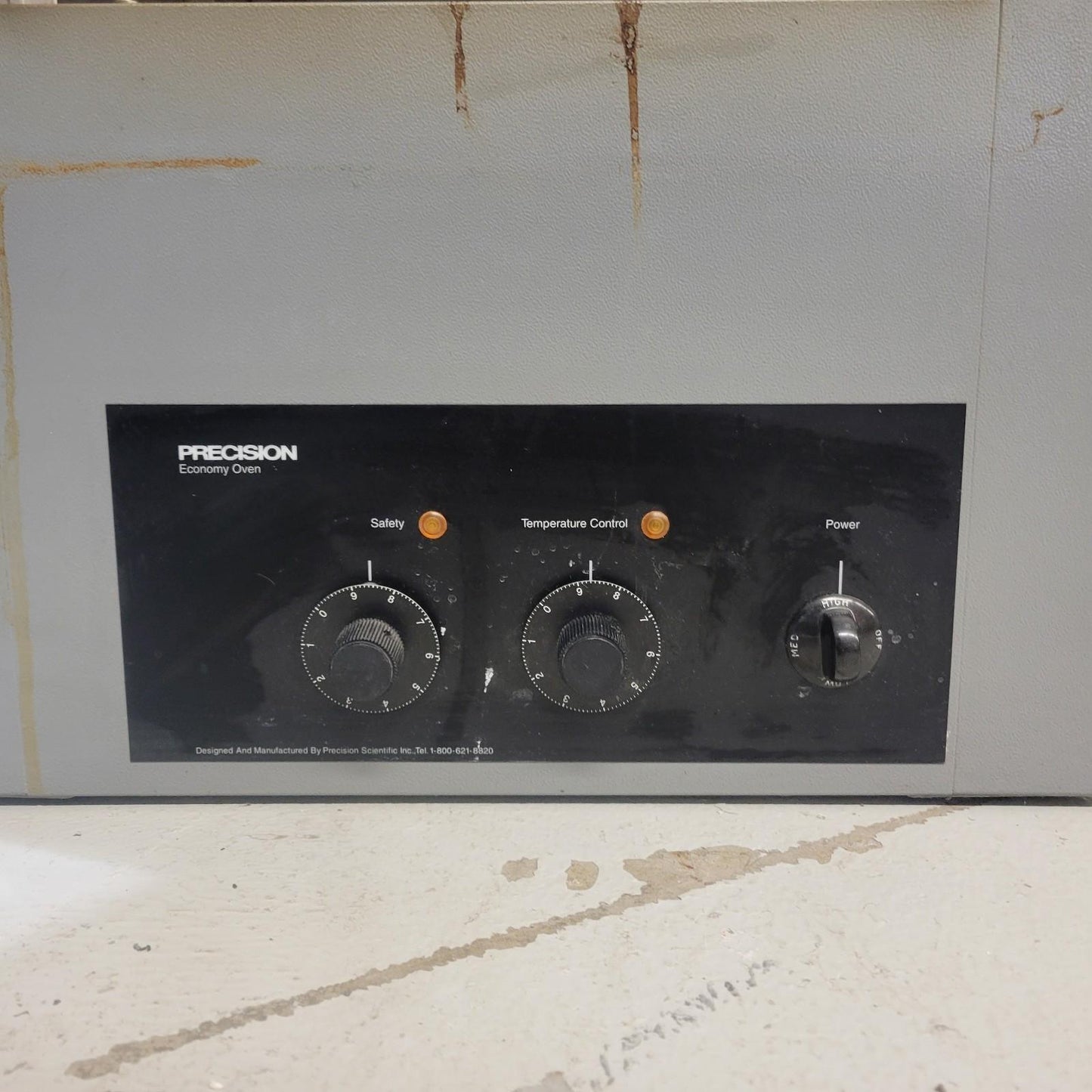 TESTED TO 240C: Precision 14E Laboratory Drying Gravity Oven With Shelf