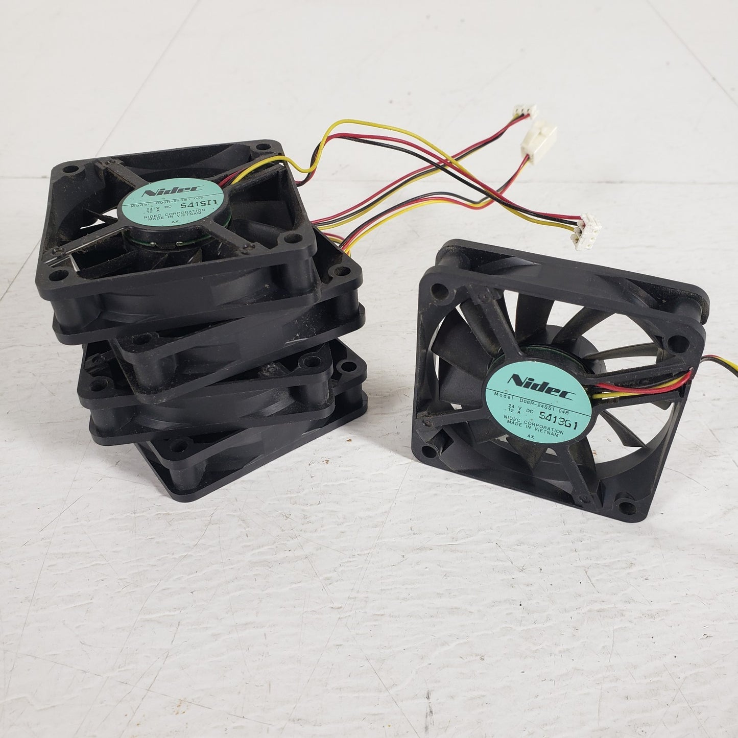 Lot of 5 Nidec D06R-24SS1 04B 6cm 60MM 24V 0.12A 5415G1 Three Wire Inverter Fan
