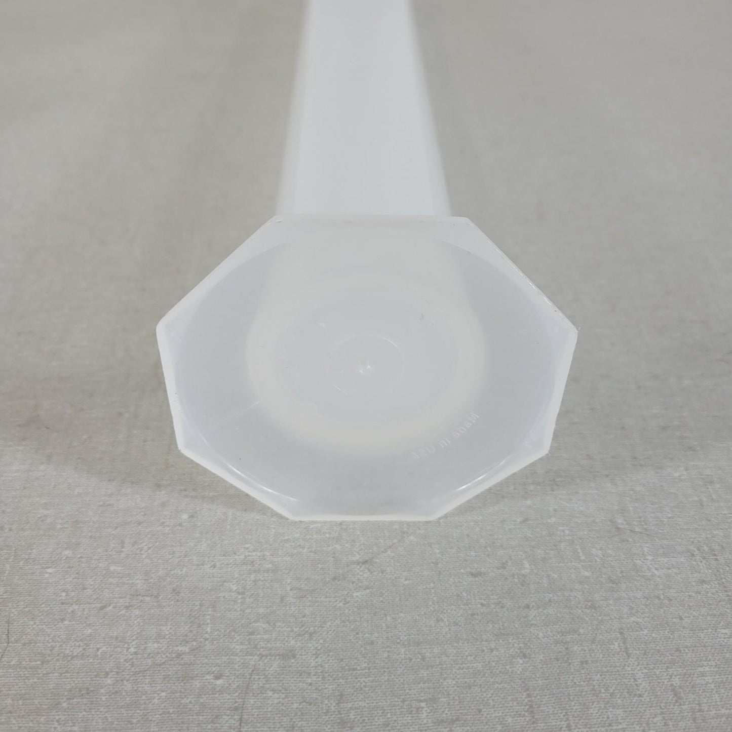 500 mL Graduated Cylinder With Hex Base Clear Plastic Polypropylene