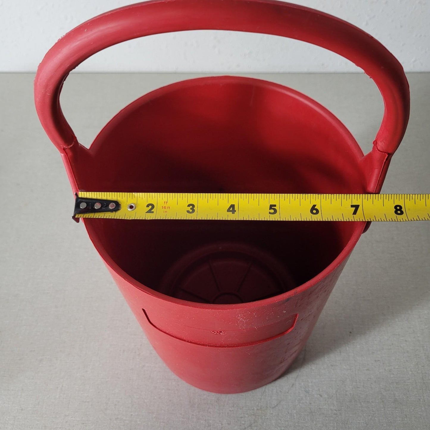 Eagle Thermoplastics B-102 Bottle Carrier, Safety Tote, 7 1/2" D x 16" H Red
