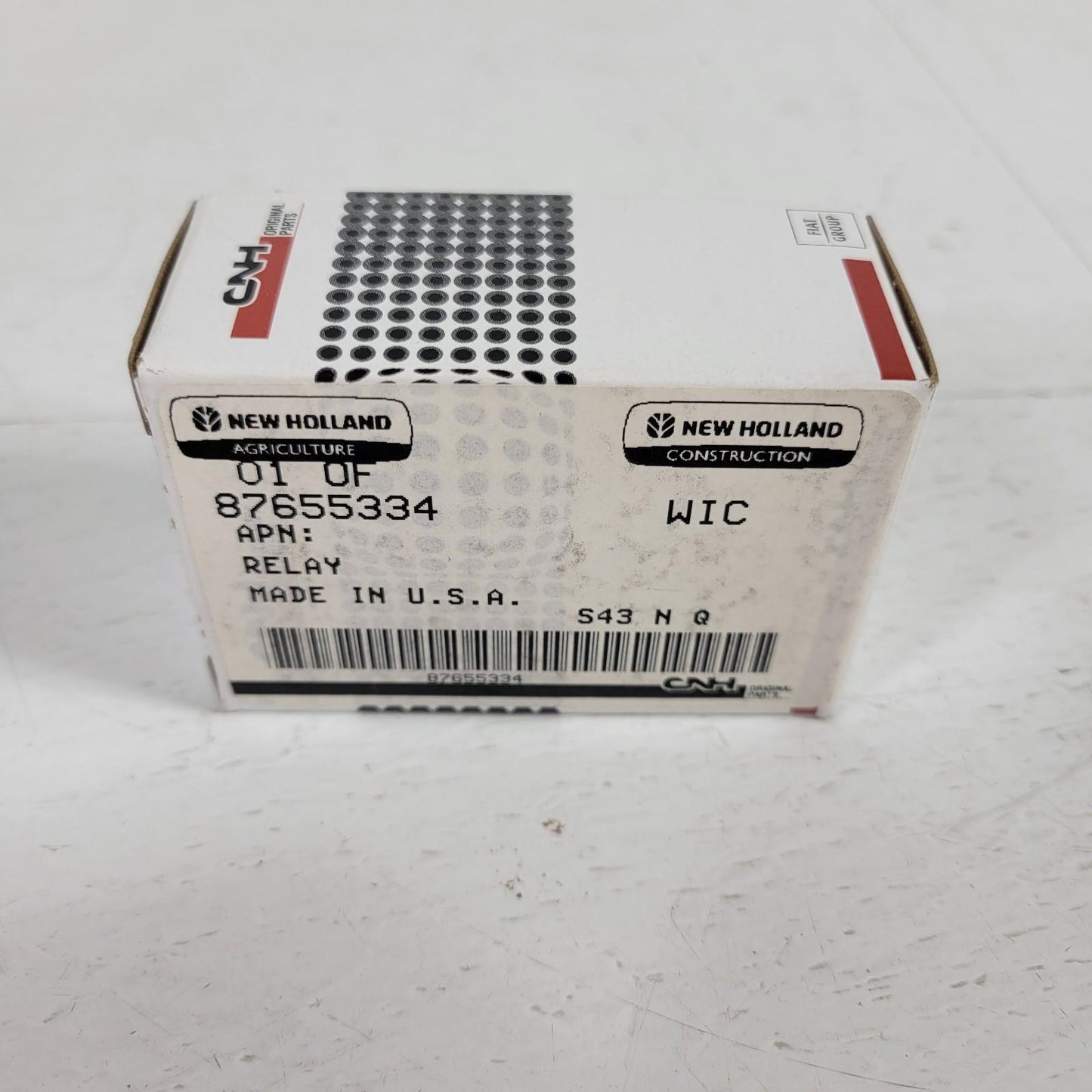 New Holland OEM Relay 87655334 T9.615 C227 C175 C232 C185 L160 C190 L170 L175