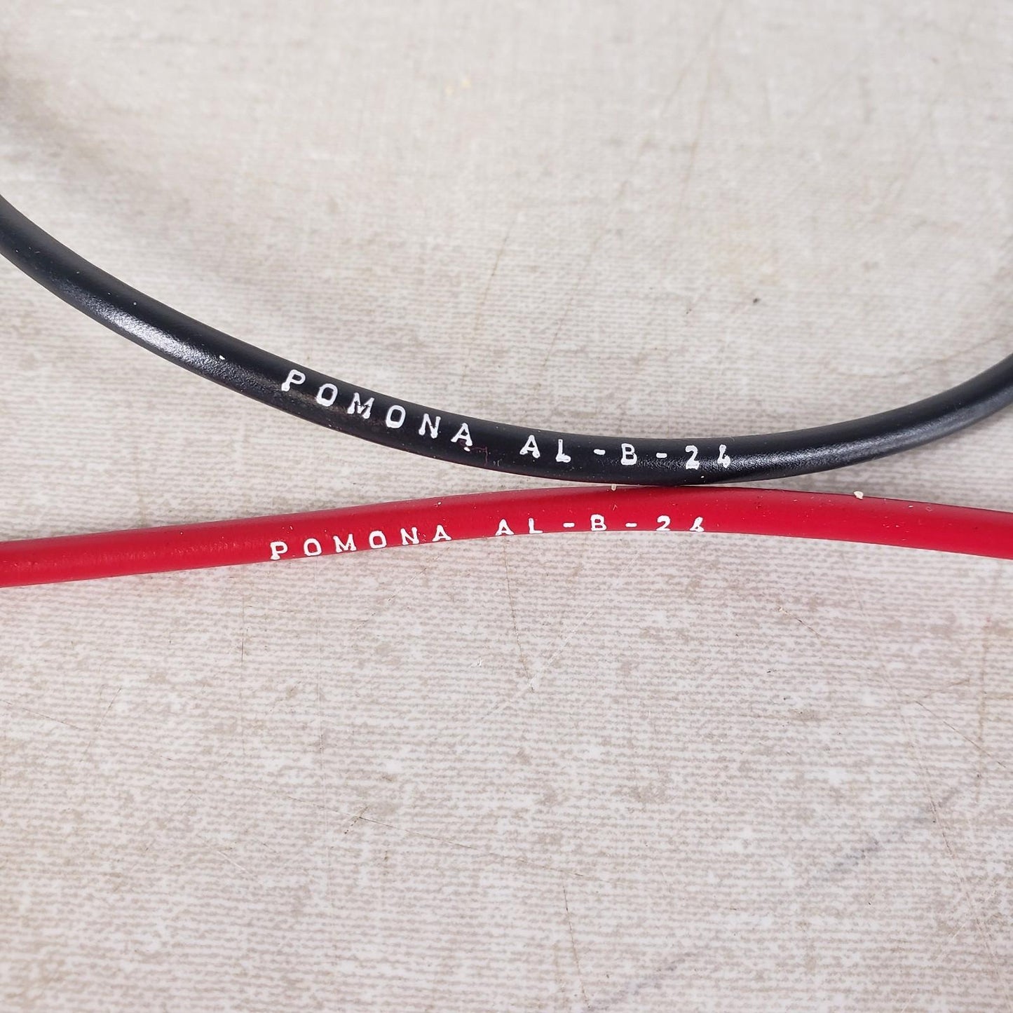 2-PACK Pomona AL-B-24-02 Alligator Clip Patch Cord Test Lead 1RK20 Up To 5A 150V