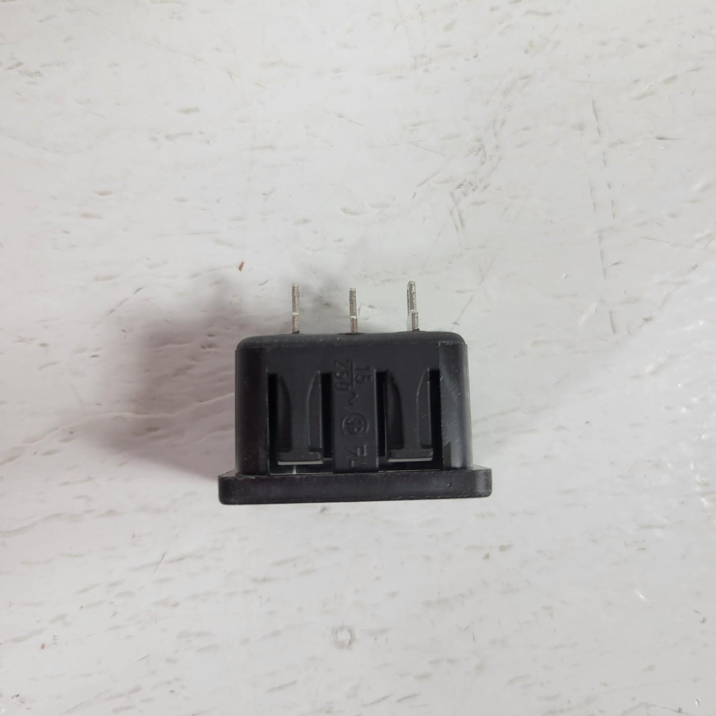 IEC Appliance Inlet C14, Snap-in Mounting, Front Side, Solder Terminal 6100-41