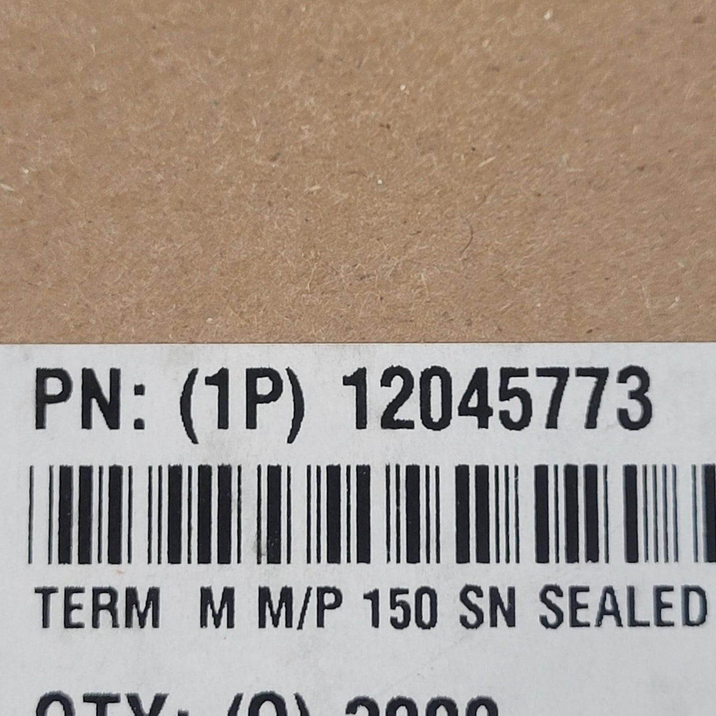 Partial Reel 2250 Count: Aptiv Delphi Crimps 12045773 Male Terminal 20-18 AWG