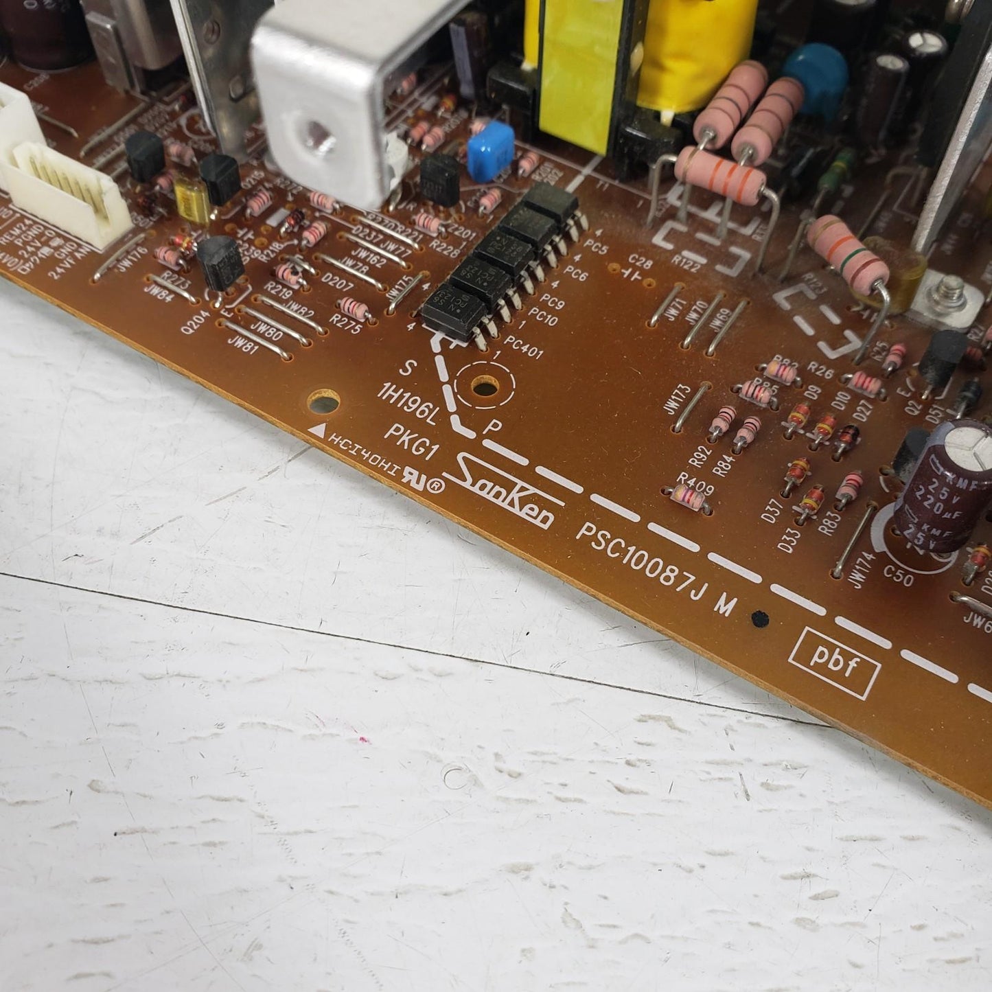 Konica Minolta Bizhub C351 1H196L Power Supply 18A Input 5V 17.5A 24V 15.6A Out