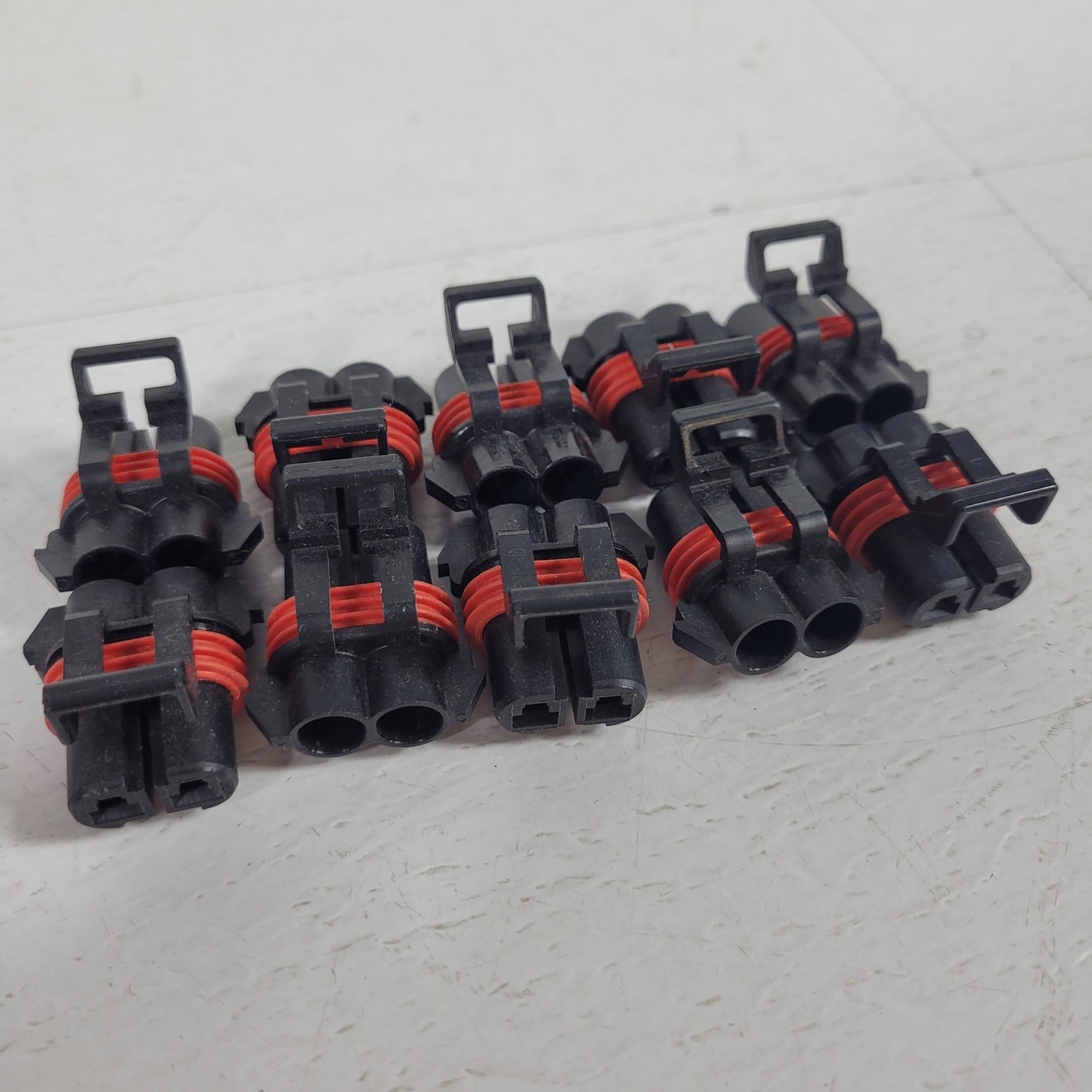 10-Pack Aptiv Delphi 12052613 Metri-Pack 2-Way Female Connector 480 Series, 42A