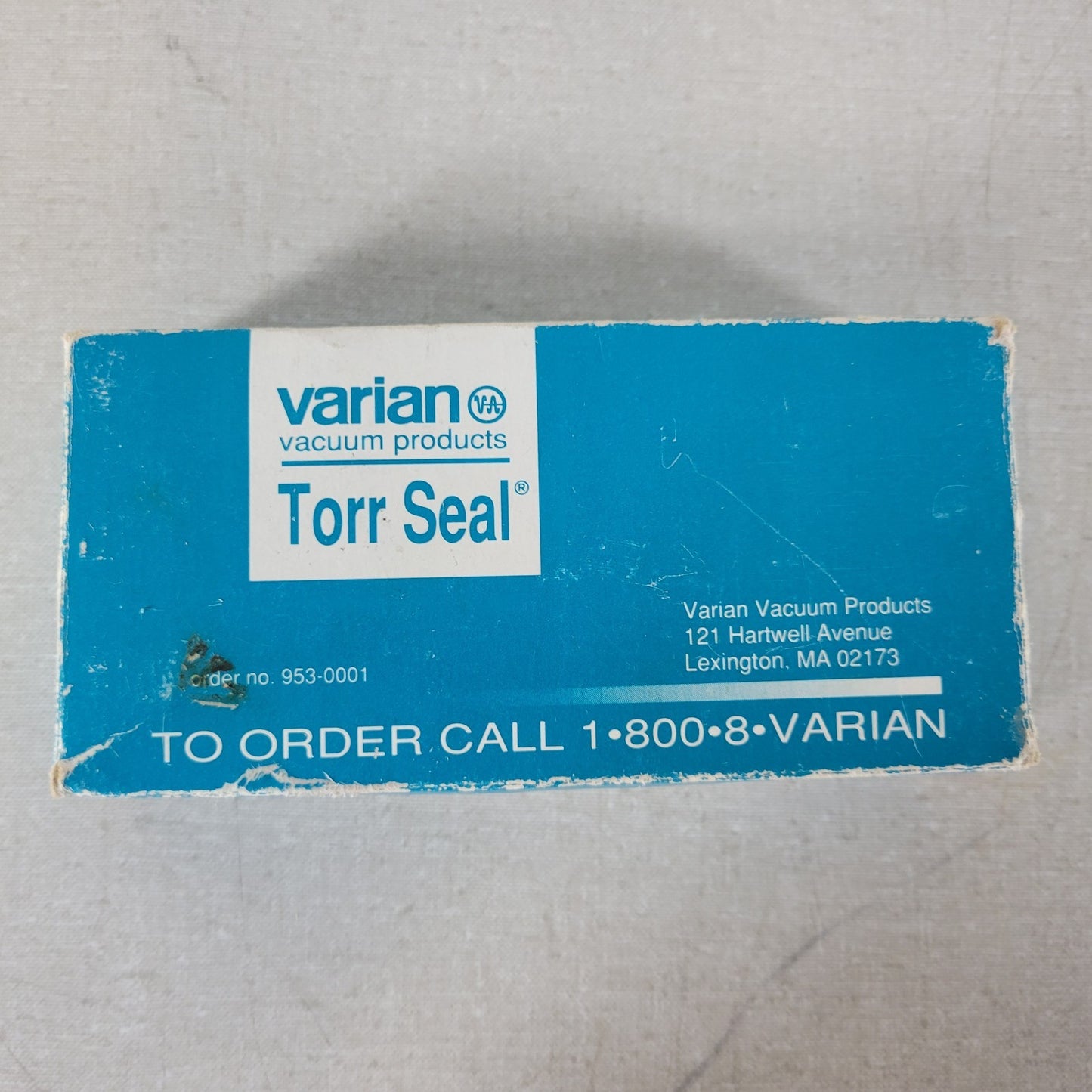 Varian 953-0001 Base Resin and Hardener for Vacuum Leaks and Bonding Materials