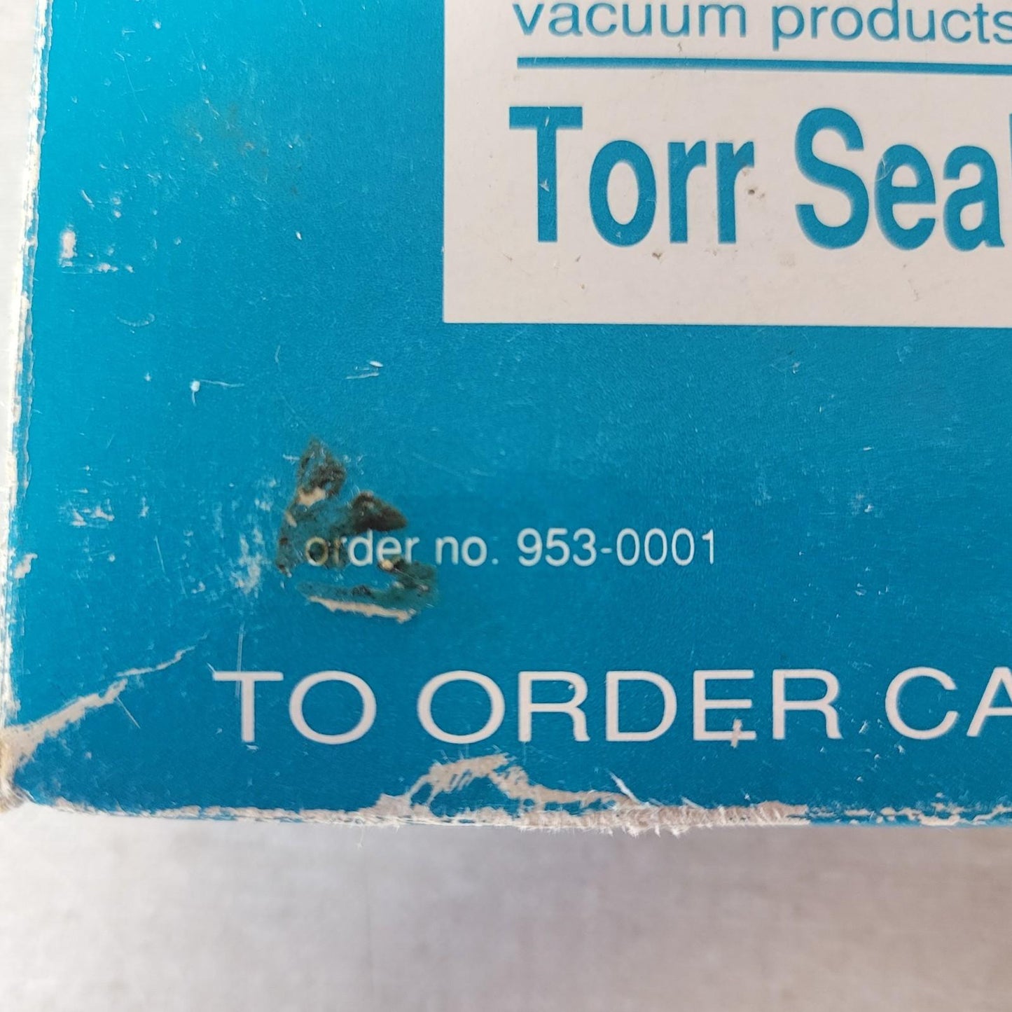 Varian 953-0001 Base Resin and Hardener for Vacuum Leaks and Bonding Materials