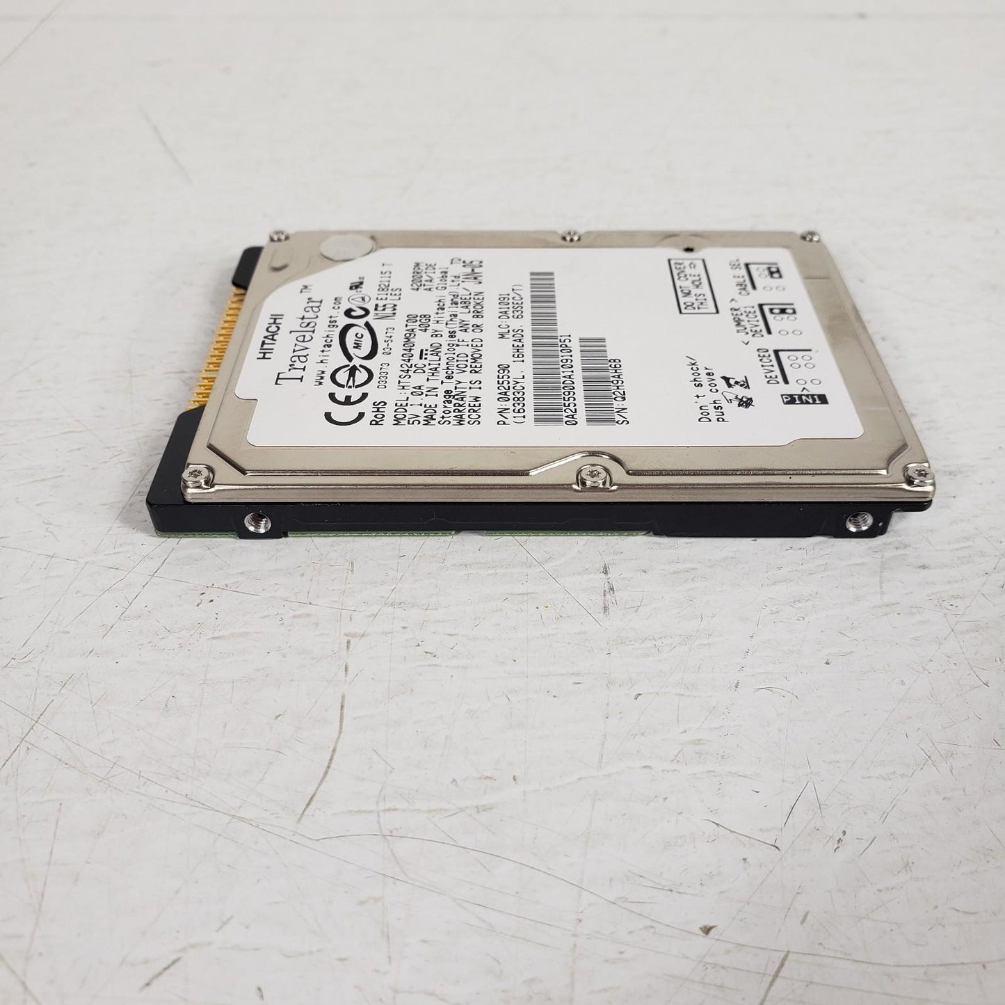Konica Minolta Bizhub C351 Firmware Hard Drive ATA IDE 40GB 5V HDD Software