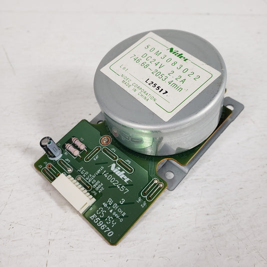 Nidec 50M3083022 Stepper Motor Wormgear Shaft 24V 2.2A 9 Pin 746.68 2053.4min
