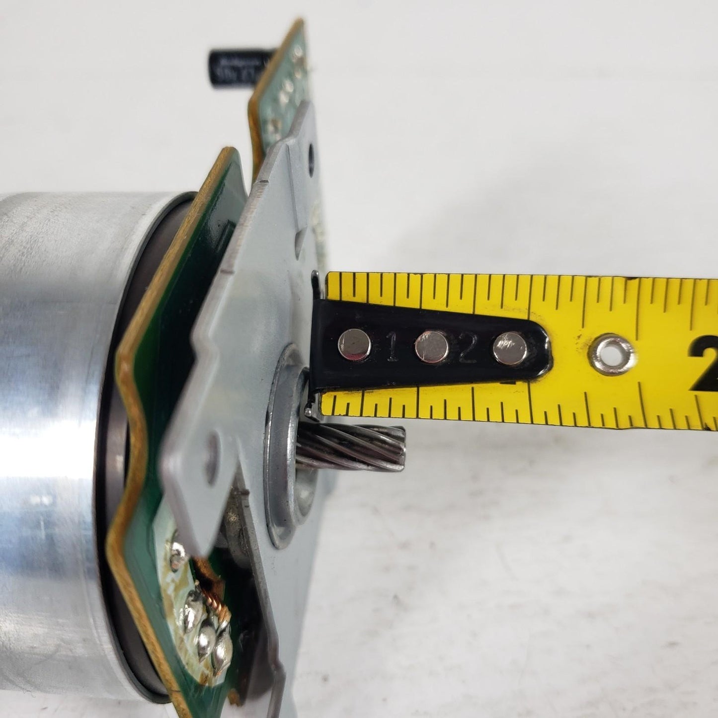 Nidec 50M3083022 Stepper Motor Wormgear Shaft 24V 2.2A 9 Pin 746.68 2053.4min