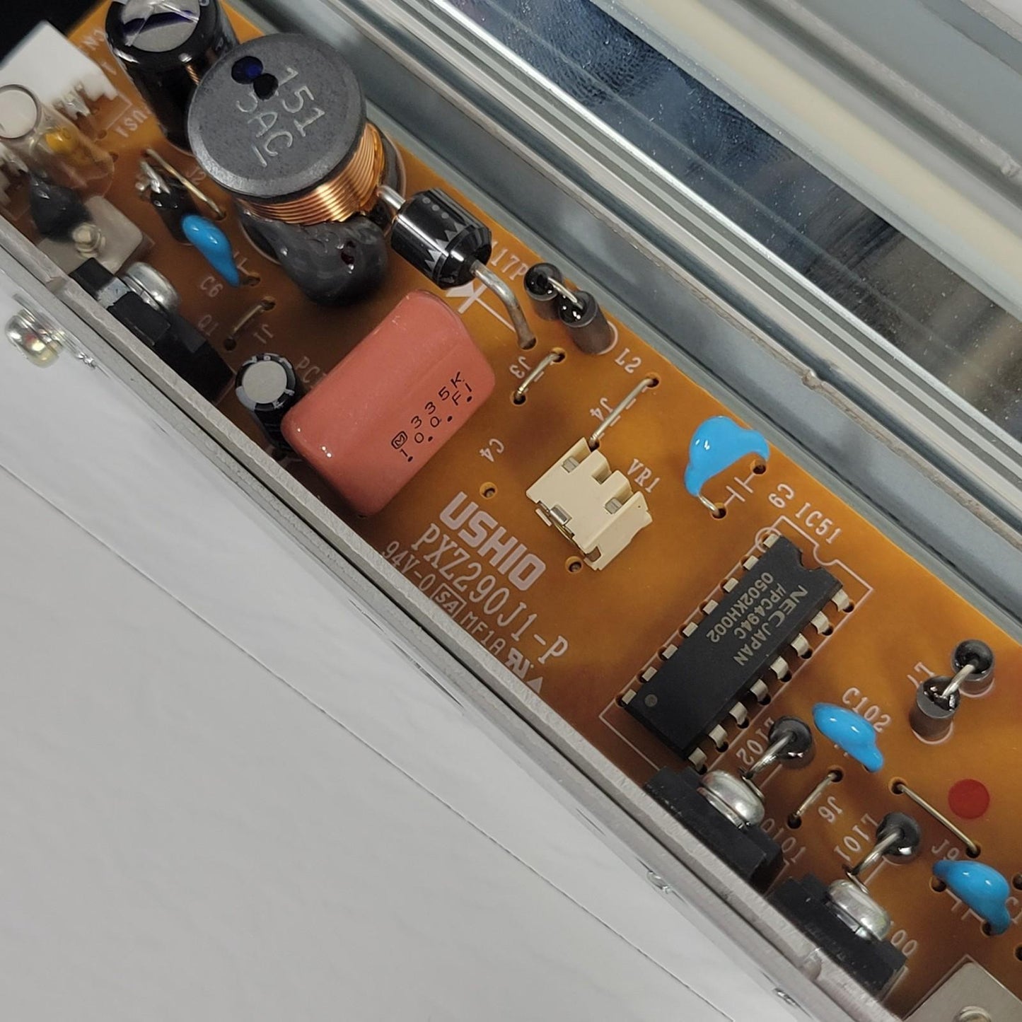 Konica Minolta Bizhub C351 Scanner Module Fluorescent Tube and Ballast Assembly