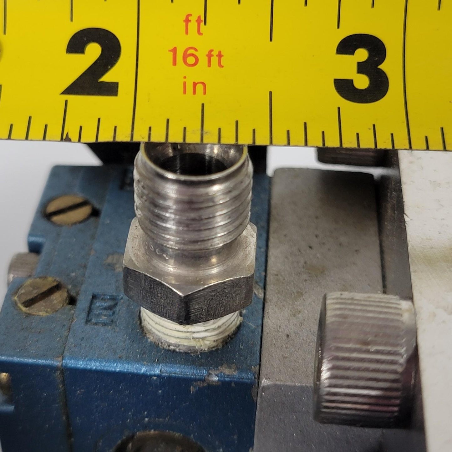 TESTED MDC LGV-4000V-P Gate Valve ISO 100 K Pneumatic NC 7/16" NPT