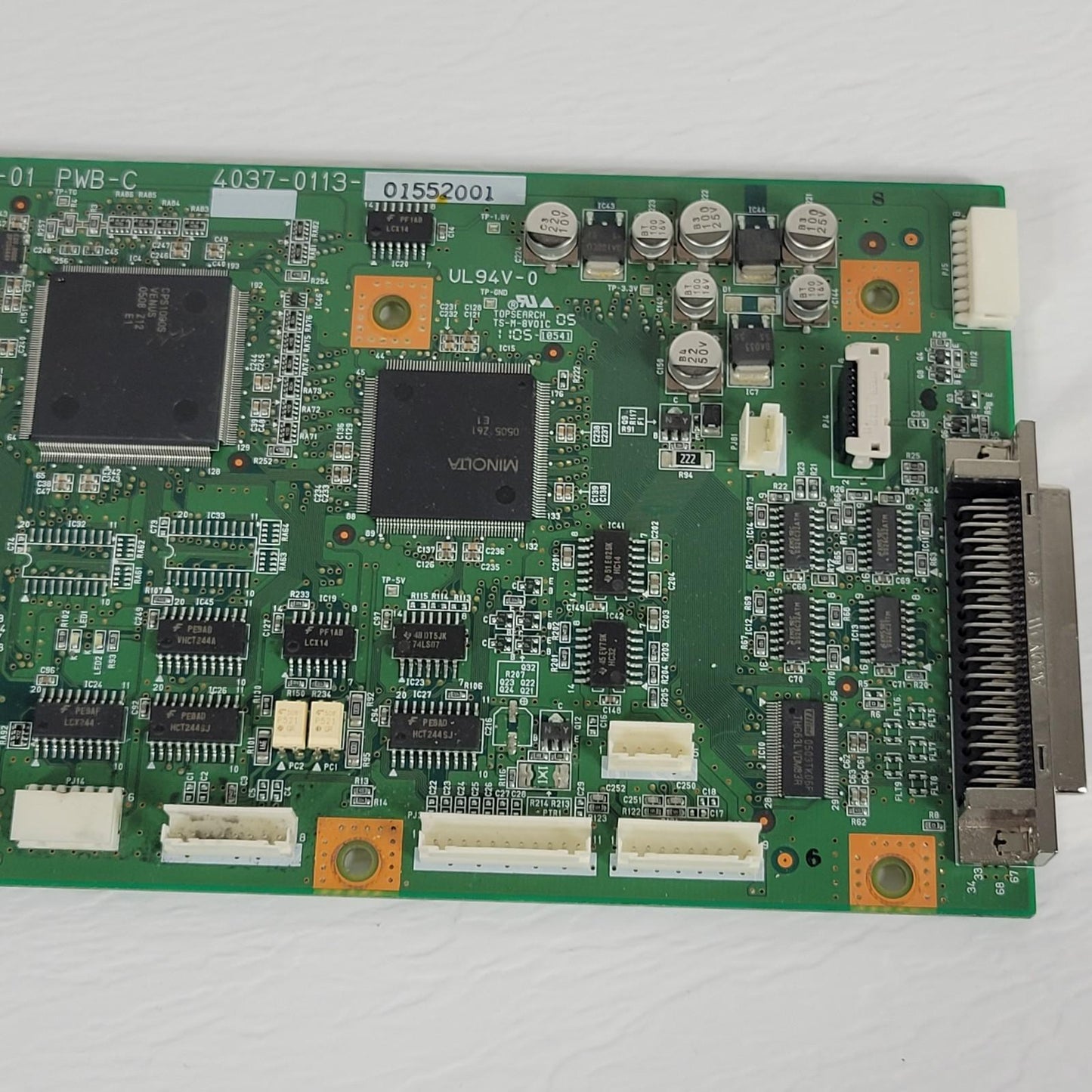 Konica Minolta Bizhub C351 PWB-C 4037-6013-01 Copier Scanner Board Main Control