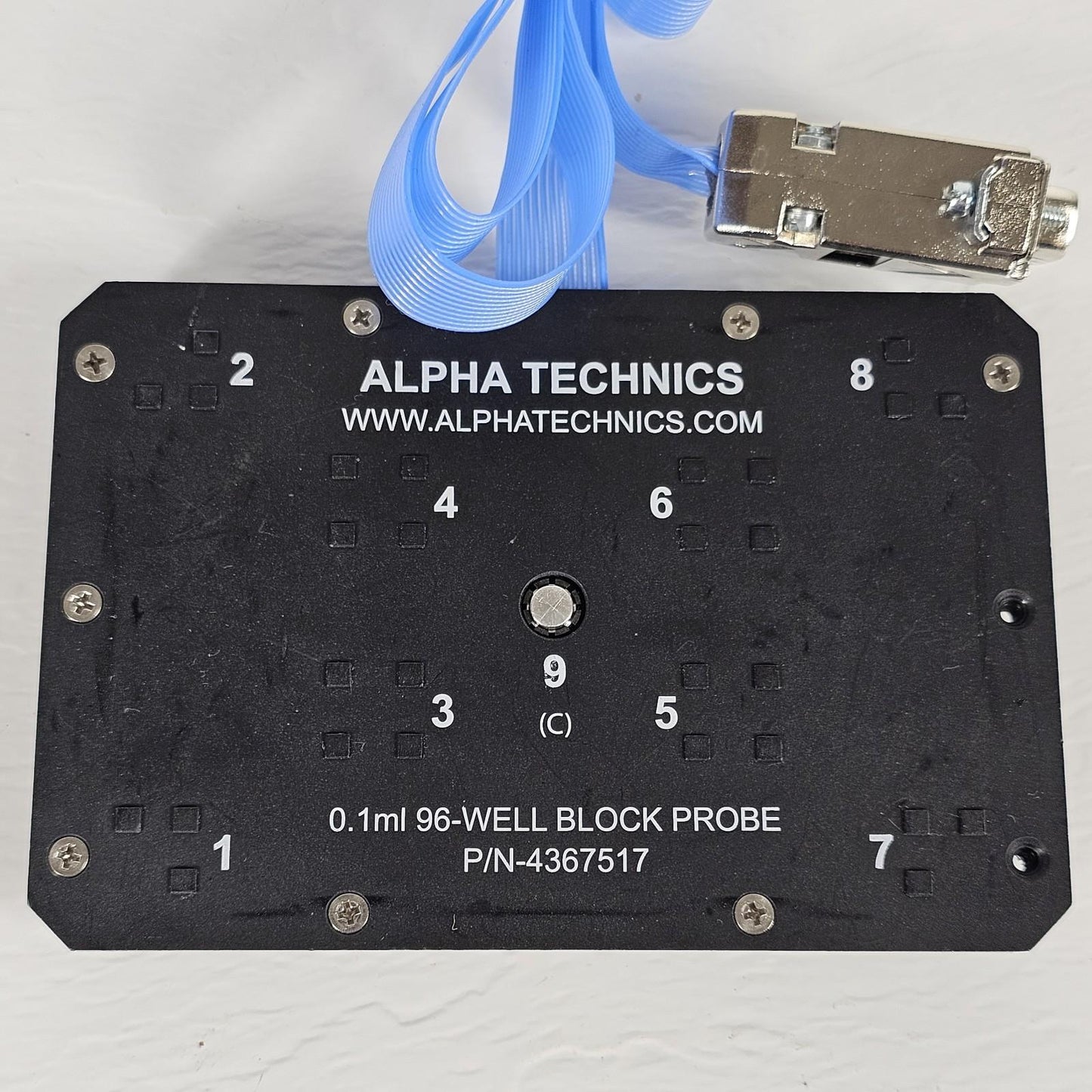 Alpha Technics 4367517 0.1mL 96-Well Block Probe Temperature Verification PCR
