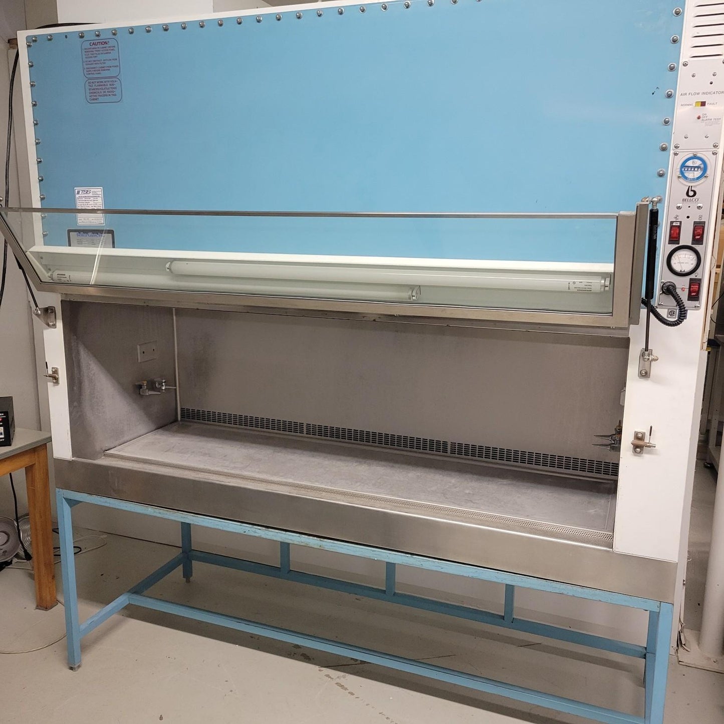 TESTED Bellco 8001-76000 6ft Class II Biosafety Cabinet BSC Lab Hood Workstation