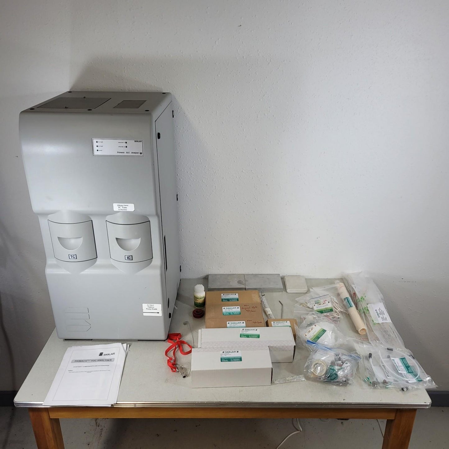 TESTED Skalar 2CS22901-01 PRIMACS Total Organic Carbon Analyzer TOC w/ PC, Accs