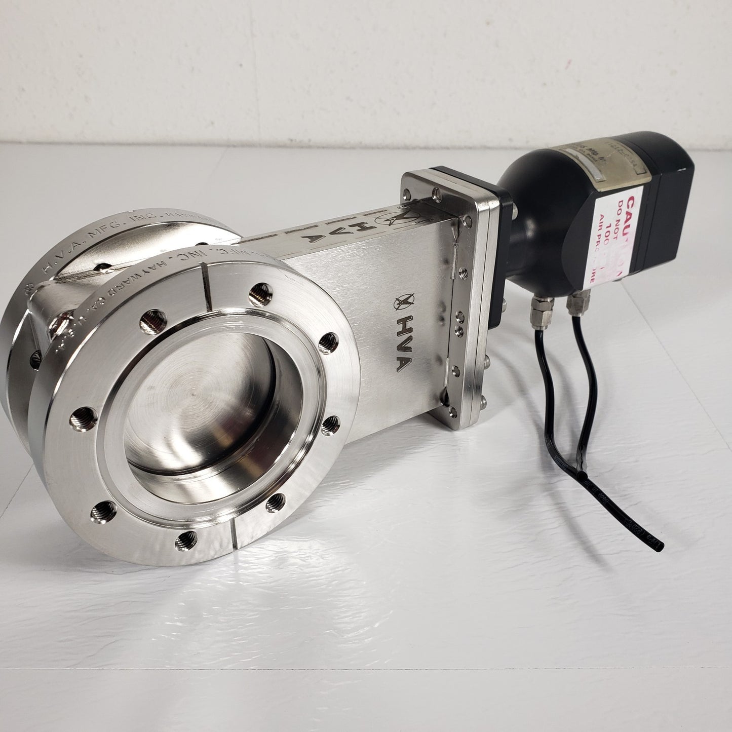 TESTED HVA 11212-0254 Pneumatic Gate Valve DN63CF 4.5" CF UHV Ultra High Vacuum
