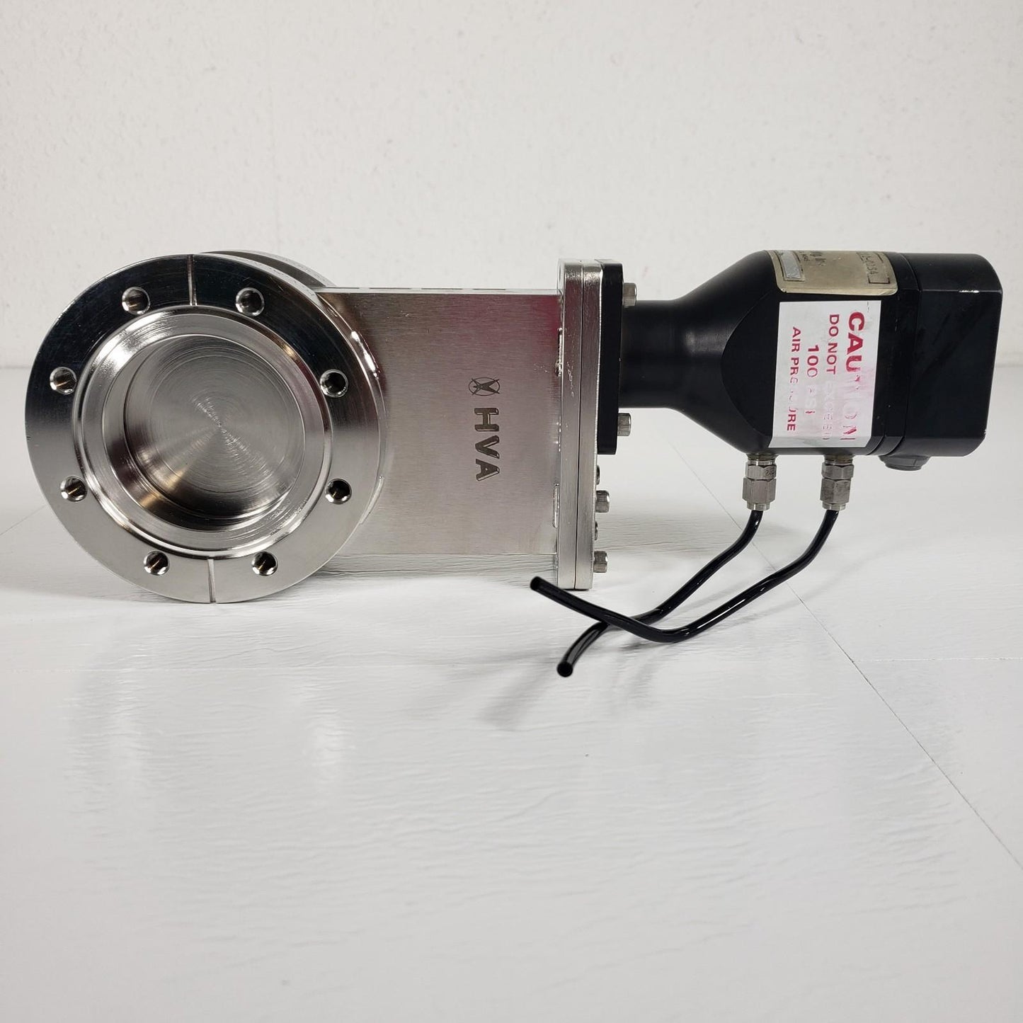 TESTED HVA 11212-0254 Pneumatic Gate Valve DN63CF 4.5" CF UHV Ultra High Vacuum