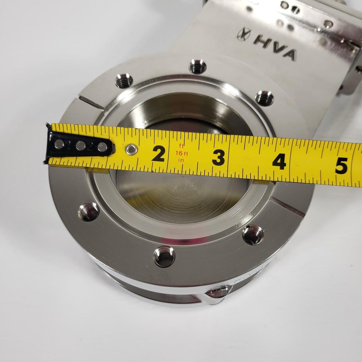 TESTED HVA 11212-0254 Pneumatic Gate Valve DN63CF 4.5" CF UHV Ultra High Vacuum