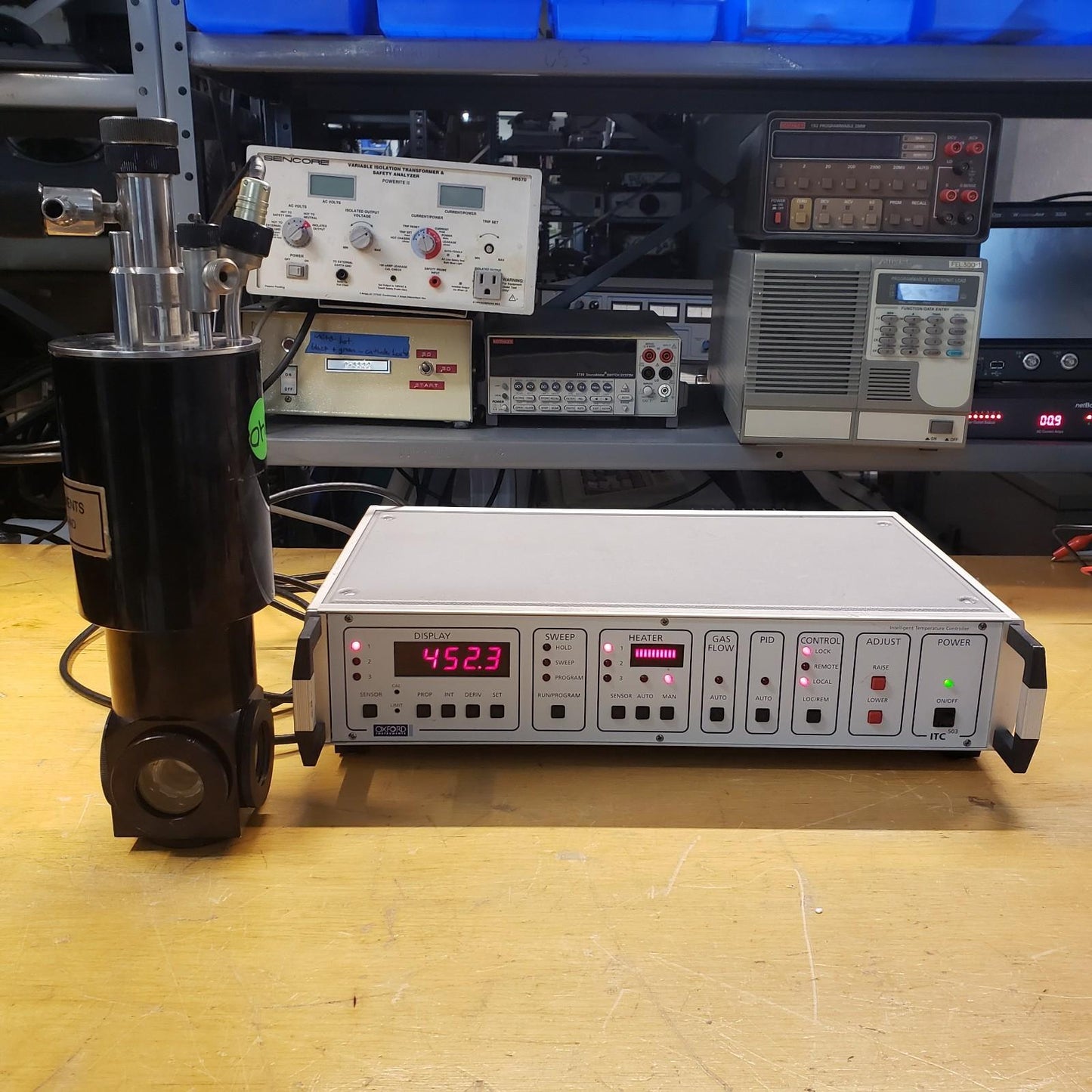 Oxford Instruments Optistat DN-V Nitrogen Bath Cryostat Cryogenic Optical Cryo