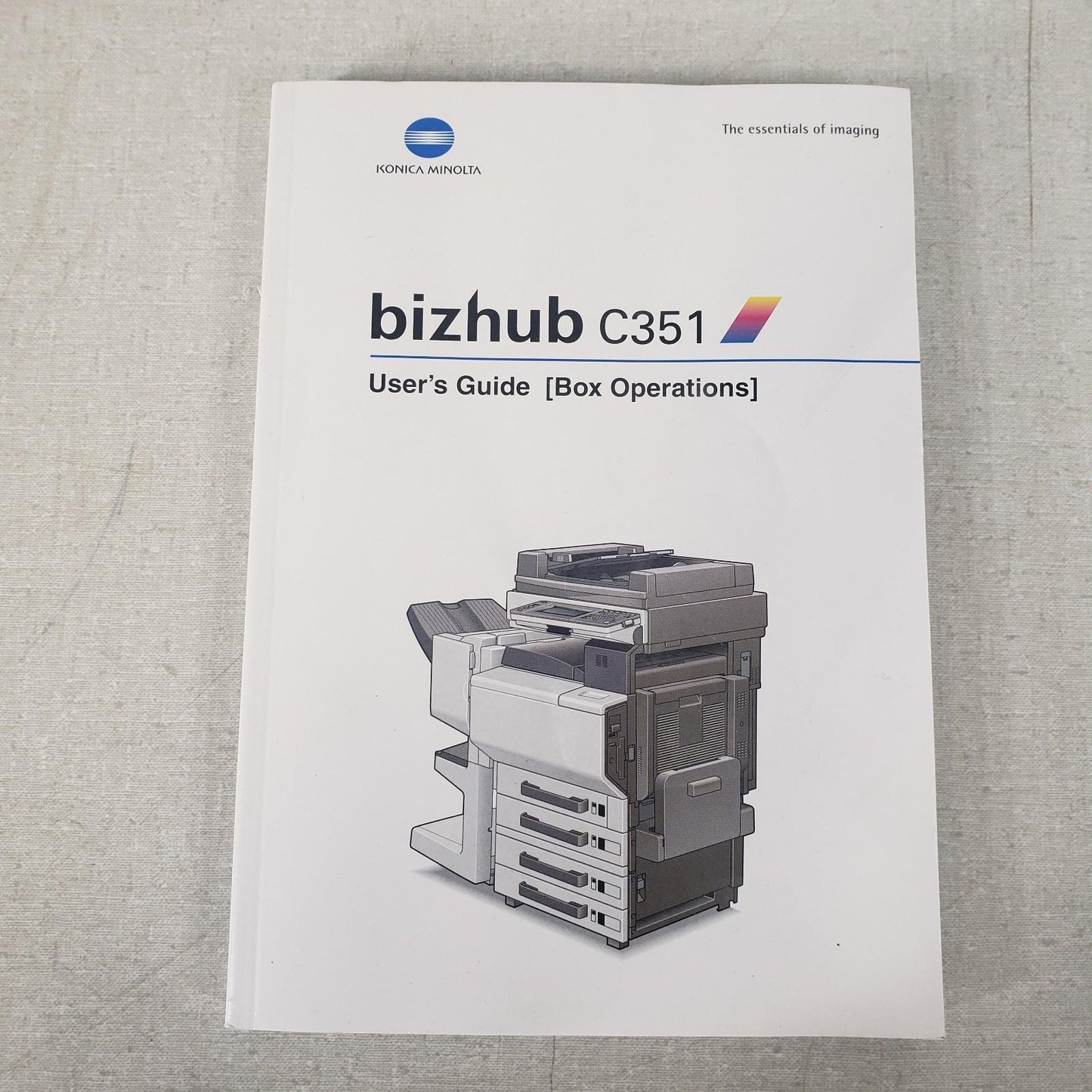 Konica Minolta Bizhub C351 Copier Scanner User Manual Collection Troubleshooting