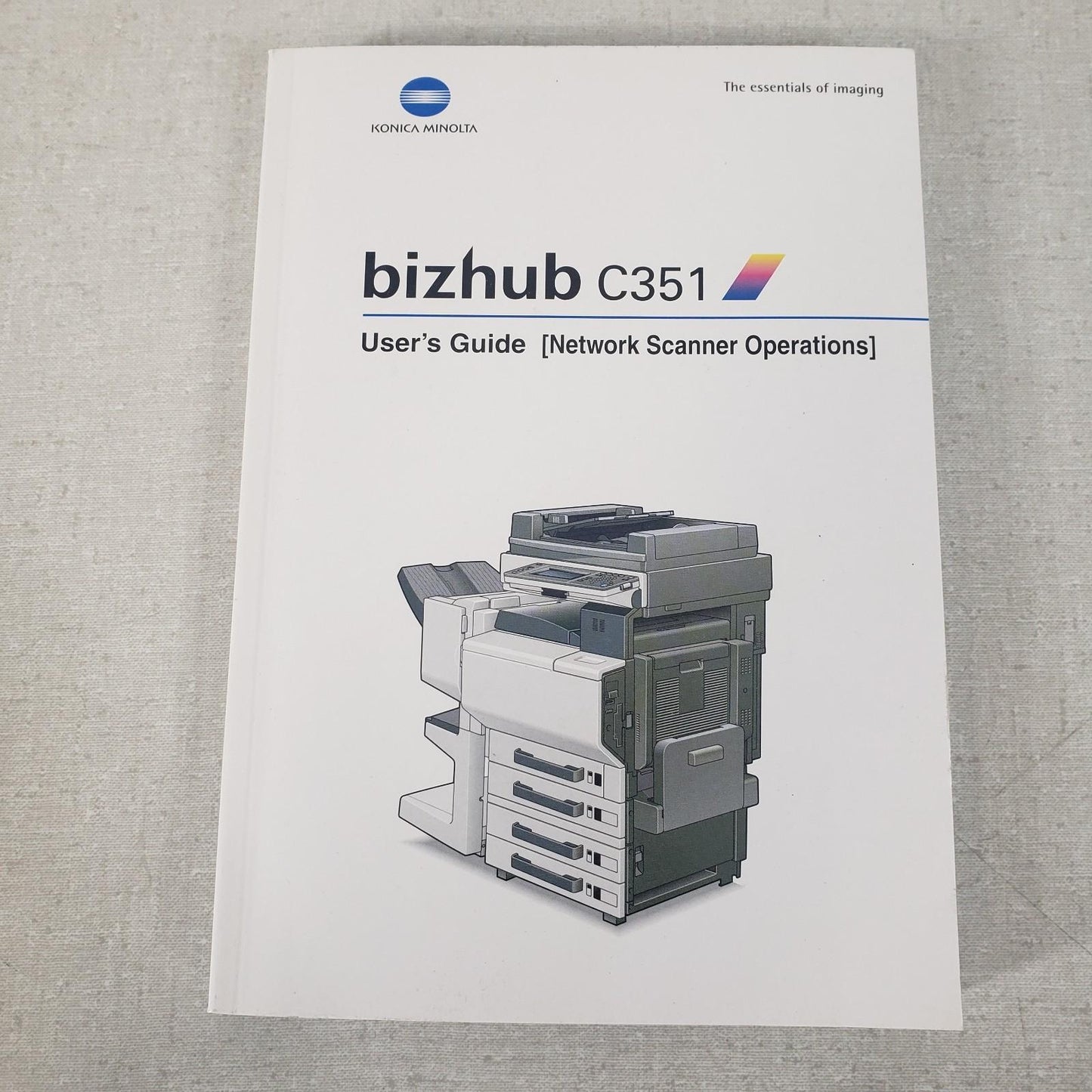 Konica Minolta Bizhub C351 Copier Scanner User Manual Collection Troubleshooting