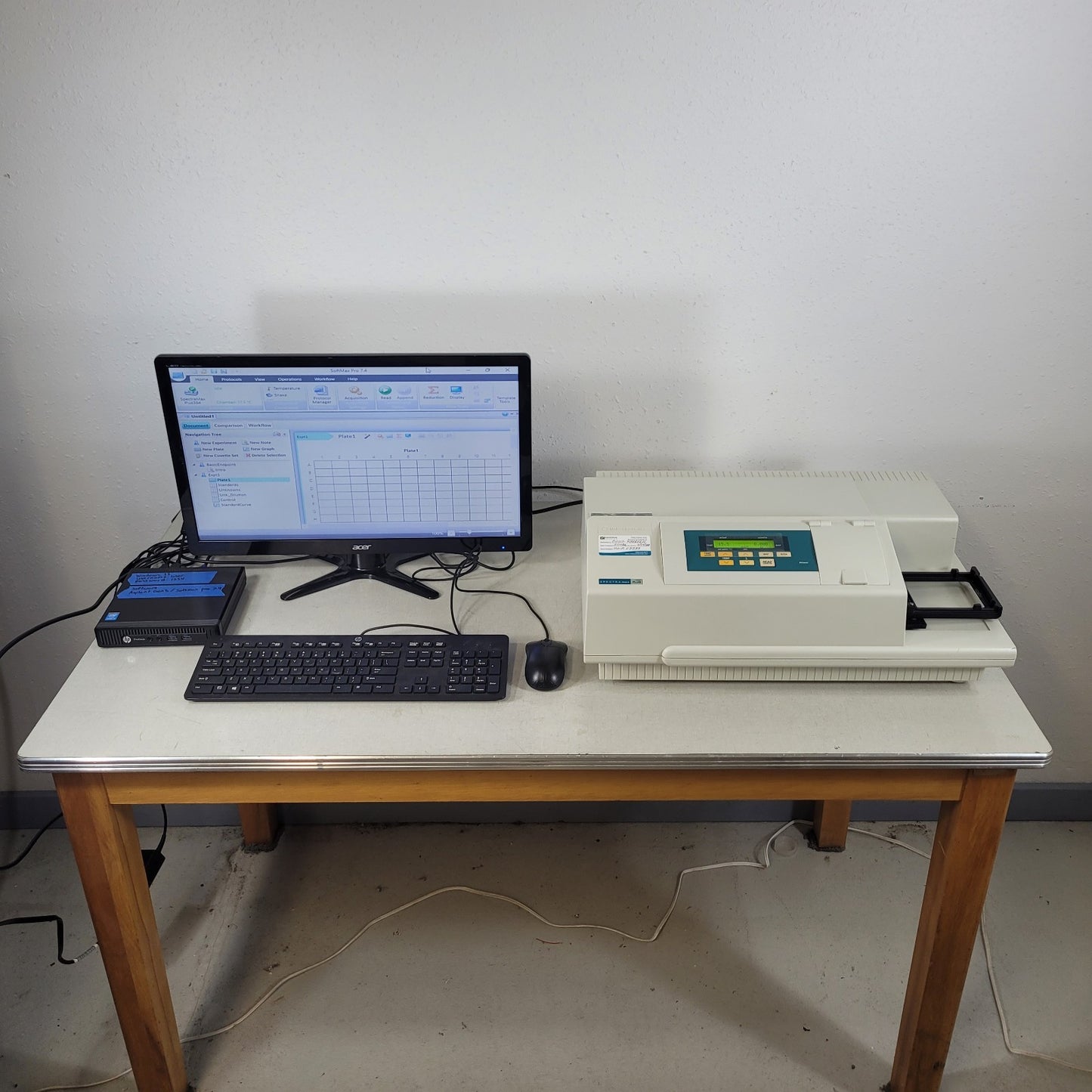 TESTED WORKS Molecular Devices SpectraMax Plus384 Absorbance Microplate Reader