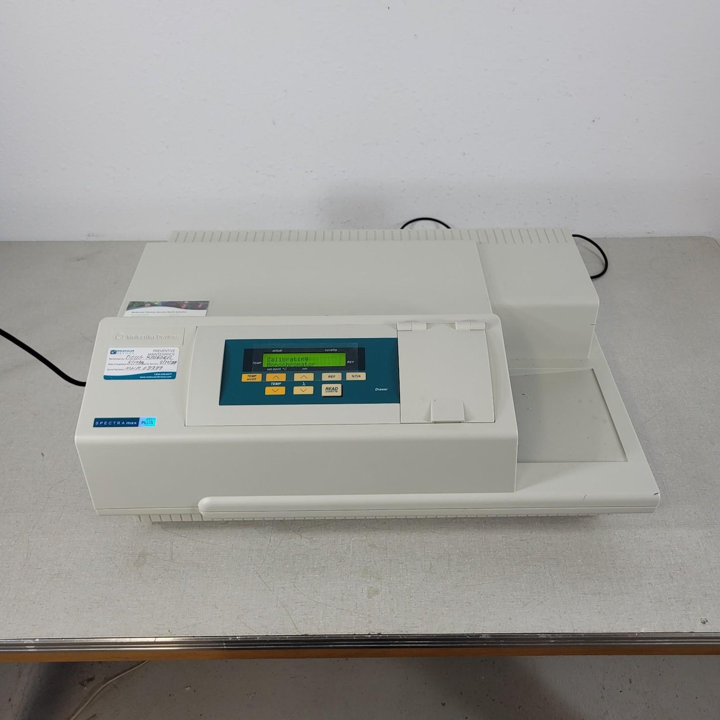TESTED WORKS Molecular Devices SpectraMax Plus384 Absorbance Microplate Reader