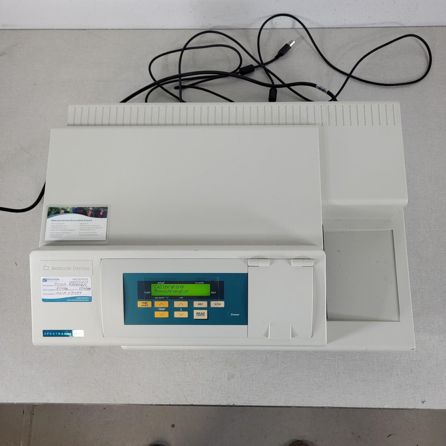 TESTED WORKS Molecular Devices SpectraMax Plus384 Absorbance Microplate Reader