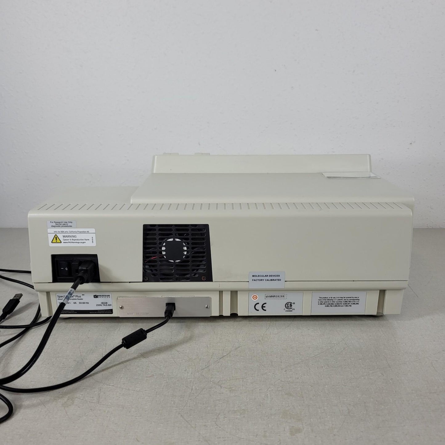 TESTED WORKS Molecular Devices SpectraMax Plus384 Absorbance Microplate Reader