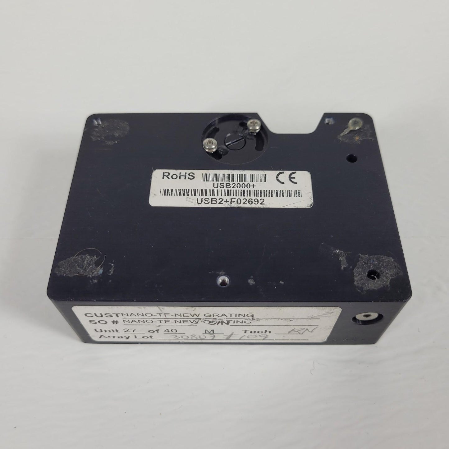 TESTED WORKS Ocean Optics USB2000+ UVVIS Fiber Spectrometer 177-886nm SMA905