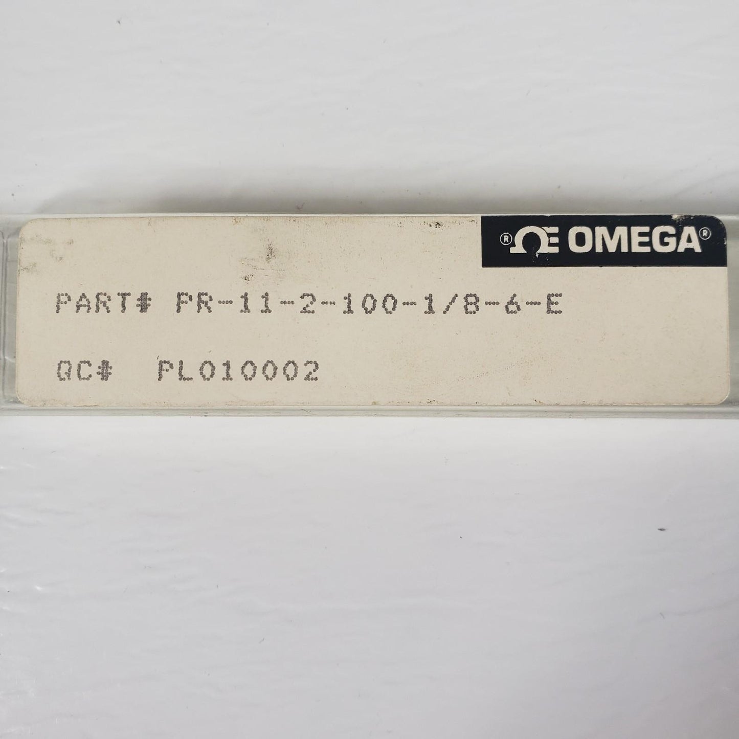 Omega Engineering PR-11-2-100-1/8-6-E Resistance Temperature Detector 6" Probe