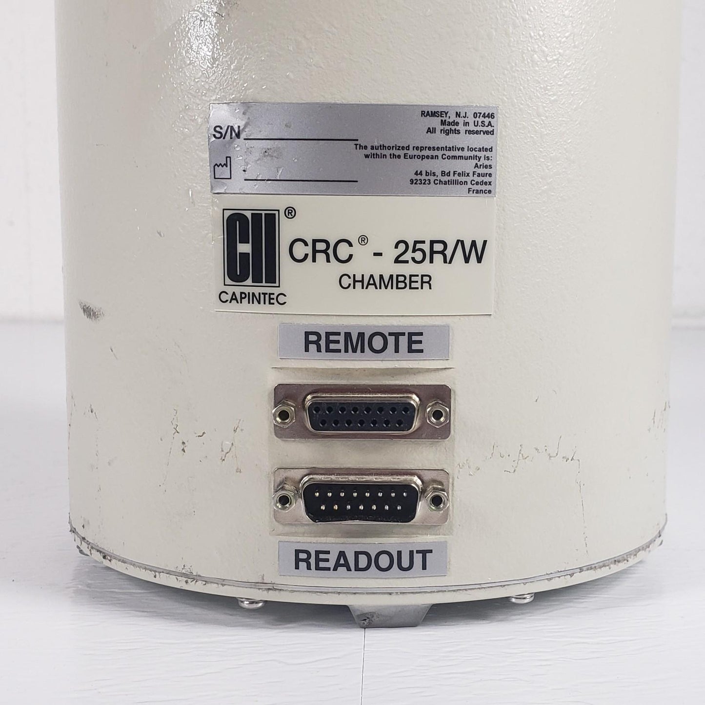 Capintec CRC-25/W Ionization Chamber Radioisotope Dose Calibrator w Well Counter
