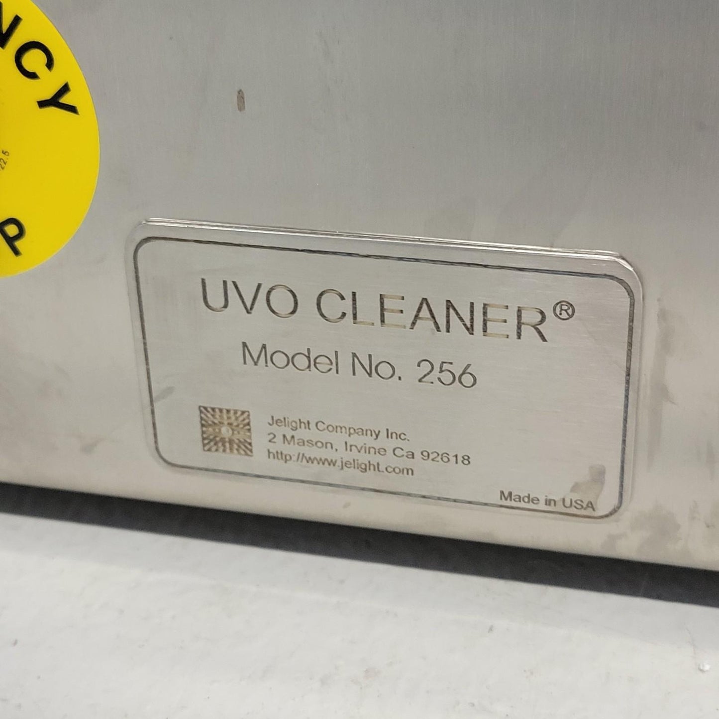 TESTED Jelight 256 UVO Cleaner 120V Blower Fan Ultraviolet Ozone Lamp Cleaner