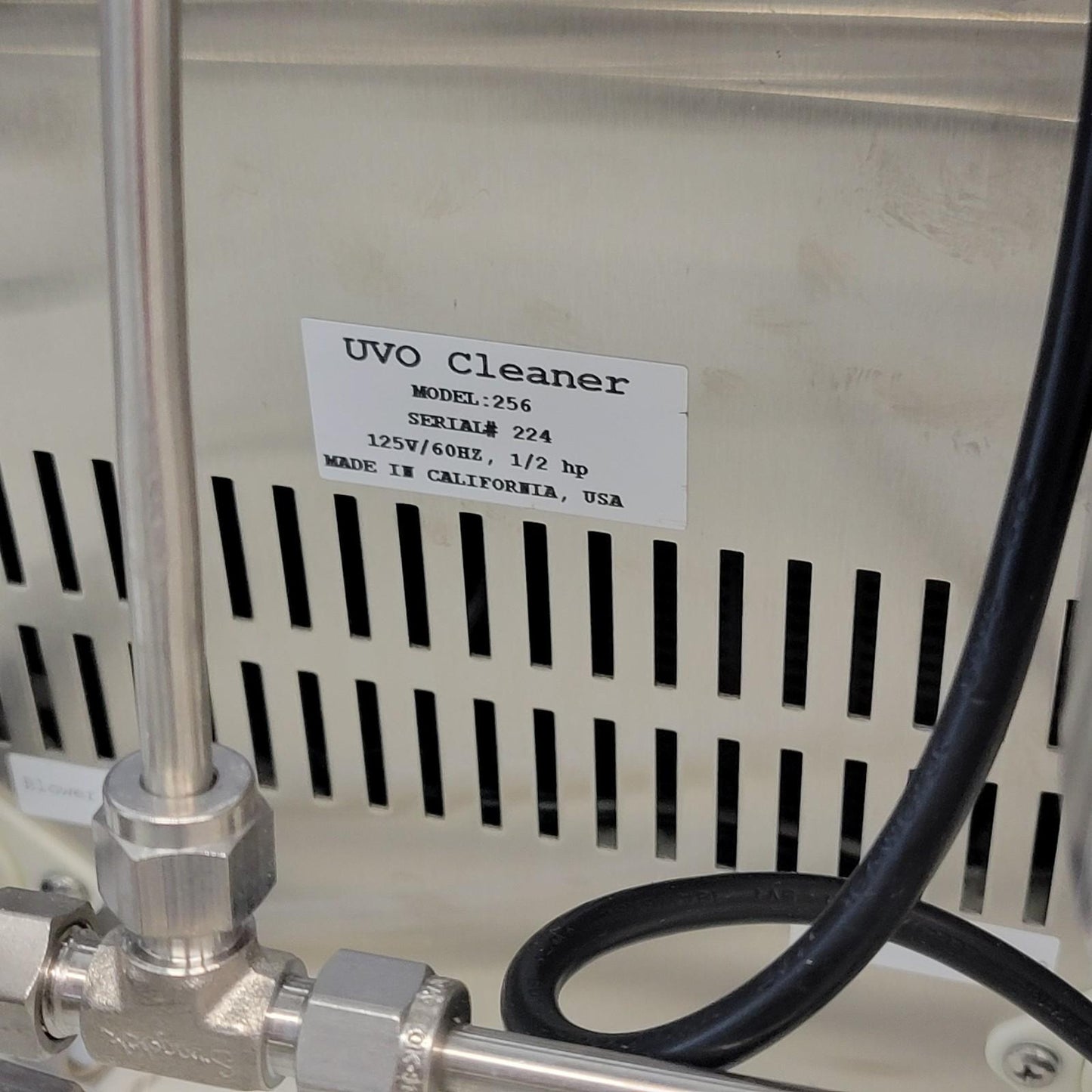 TESTED Jelight 256 UVO Cleaner 120V Blower Fan Ultraviolet Ozone Lamp Cleaner
