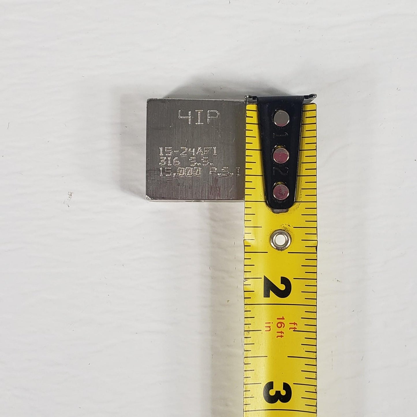 HIP 15-24AF1 4-Way Taper Seal Cross 15,000 PSI 316 Stainless High Tensile Steel
