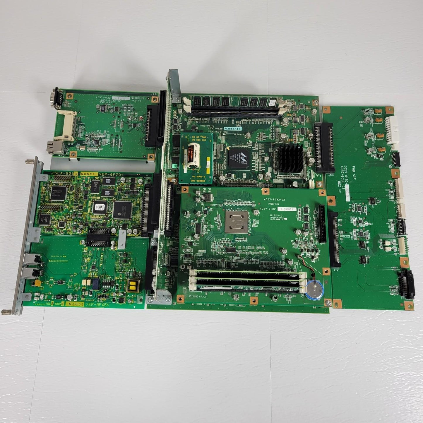 Konica Minolta Bizhub C351 Computer Main Control Motherboard Expansion Cards RAM
