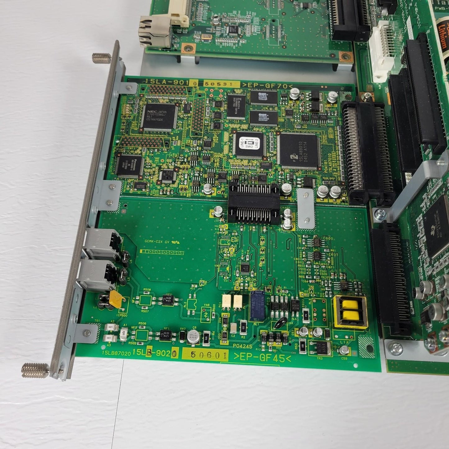 Konica Minolta Bizhub C351 Computer Main Control Motherboard Expansion Cards RAM