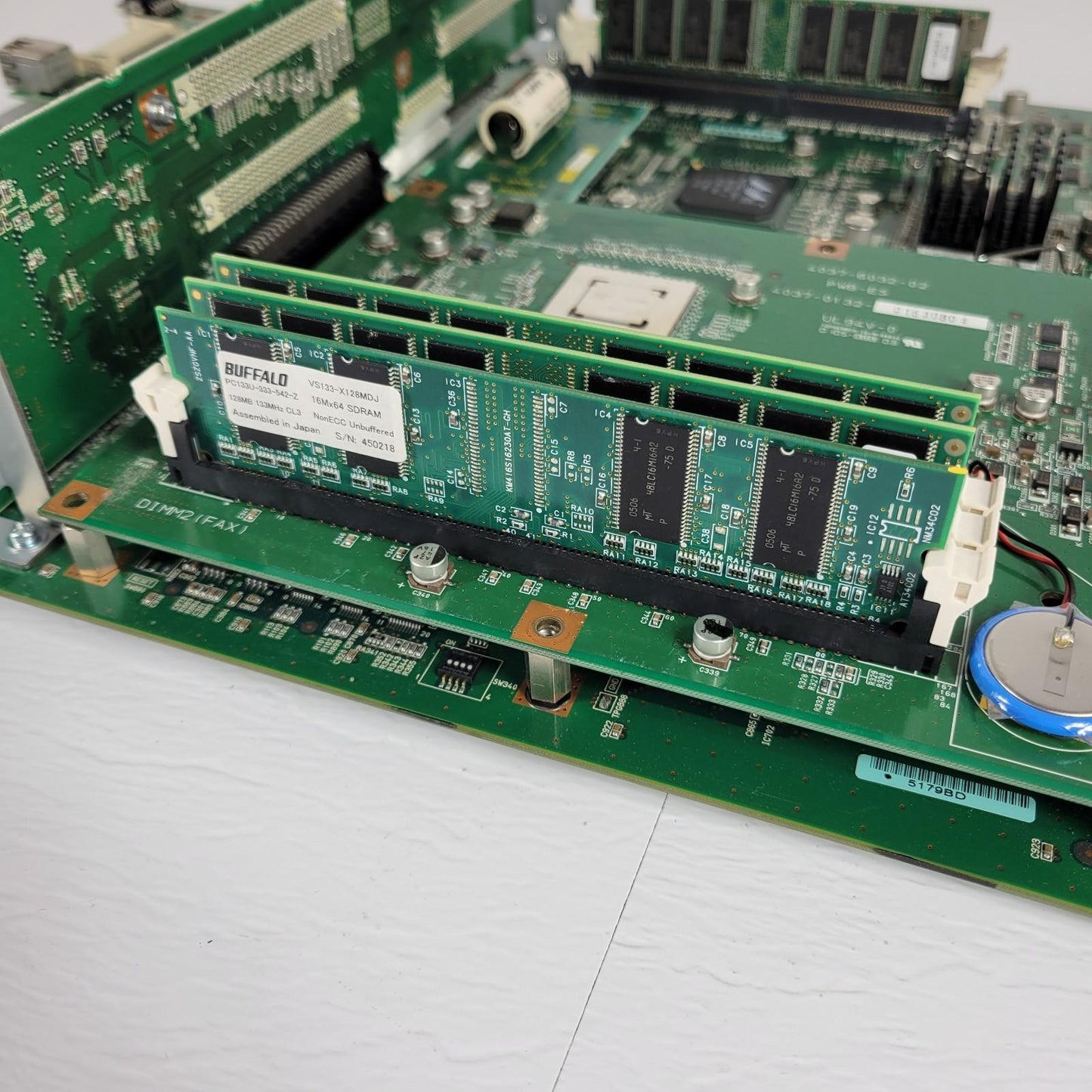 Konica Minolta Bizhub C351 Computer Main Control Motherboard Expansion Cards RAM