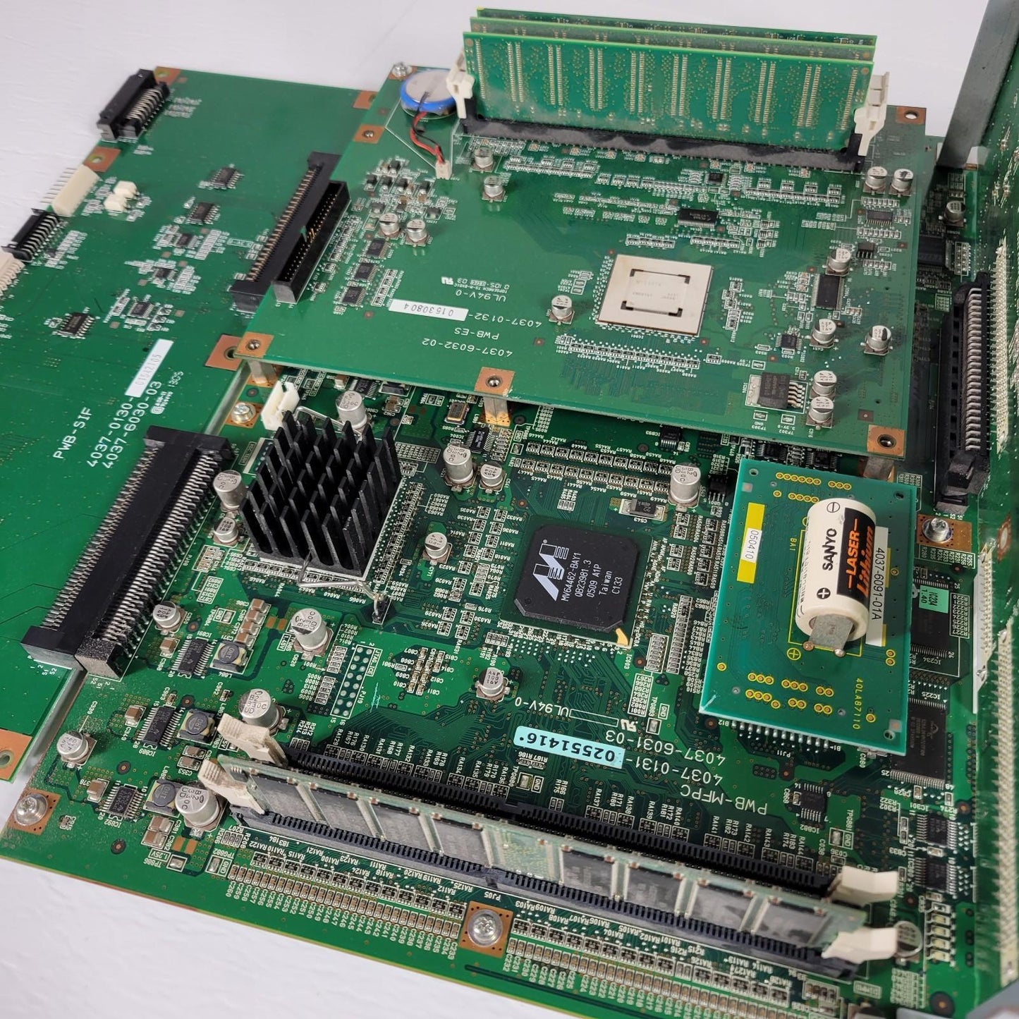 Konica Minolta Bizhub C351 Computer Main Control Motherboard Expansion Cards RAM