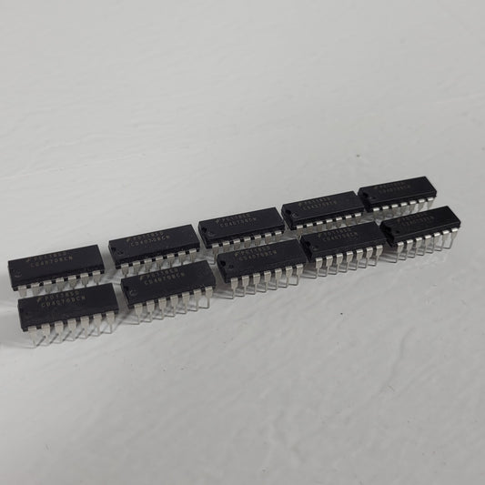 10 Pieces ON SEMICONDUCTOR CD4070BCN / CD4070 BCN IC GATE XOR 4CH 2-INP 14MDIP