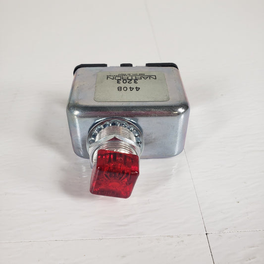 NARTRON CORP 440B Buzz Light Indicator Alarm Light/Buzzer Vintage Electronic 12v