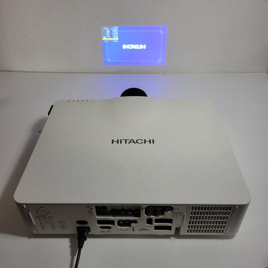 Tested Works Hitachi CP-WU8440 4200 Lumens 3LCD WUXGA Projector 2508 Lamp Hours