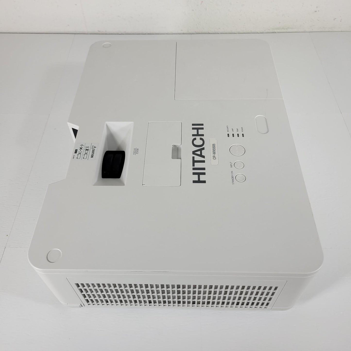 Tested Works Hitachi CP-WX5505 3LCD Projector 5000 Lumen 1080p 14,442 Lamp Hours