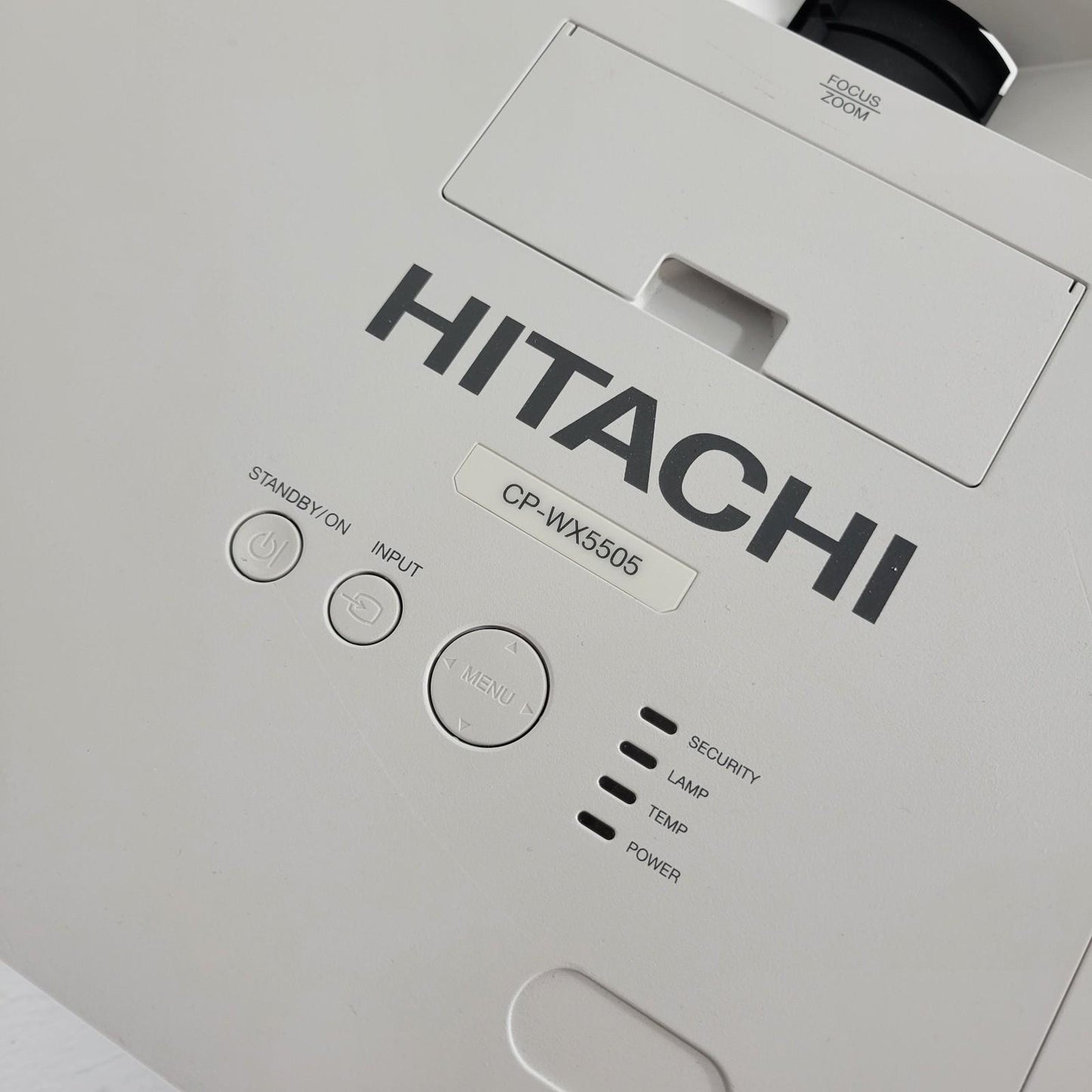 Tested Works Hitachi CP-WX5505 3LCD Projector 5000 Lumen 1080p 14,442 Lamp Hours