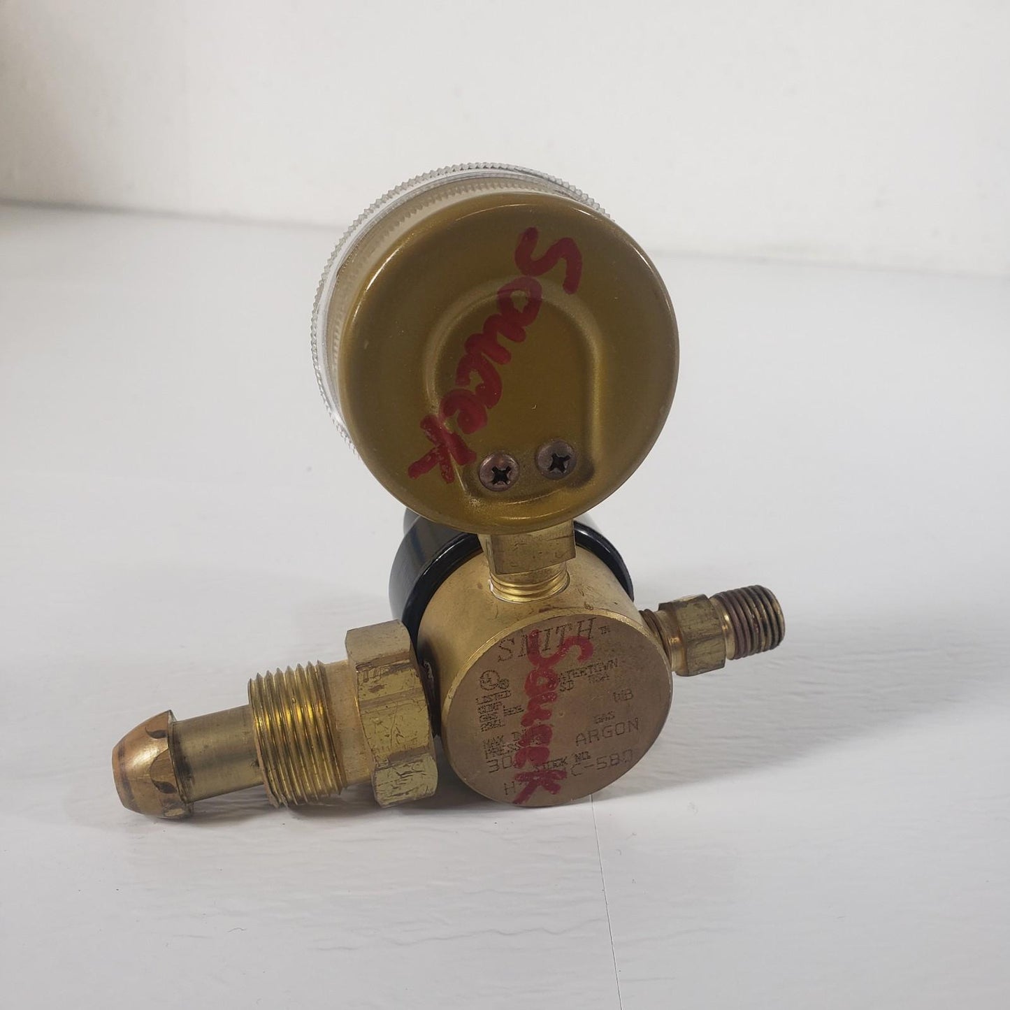 SMITH EQUIPMENT CO. H1954C58D Pneumatic Regulator Flowmeter