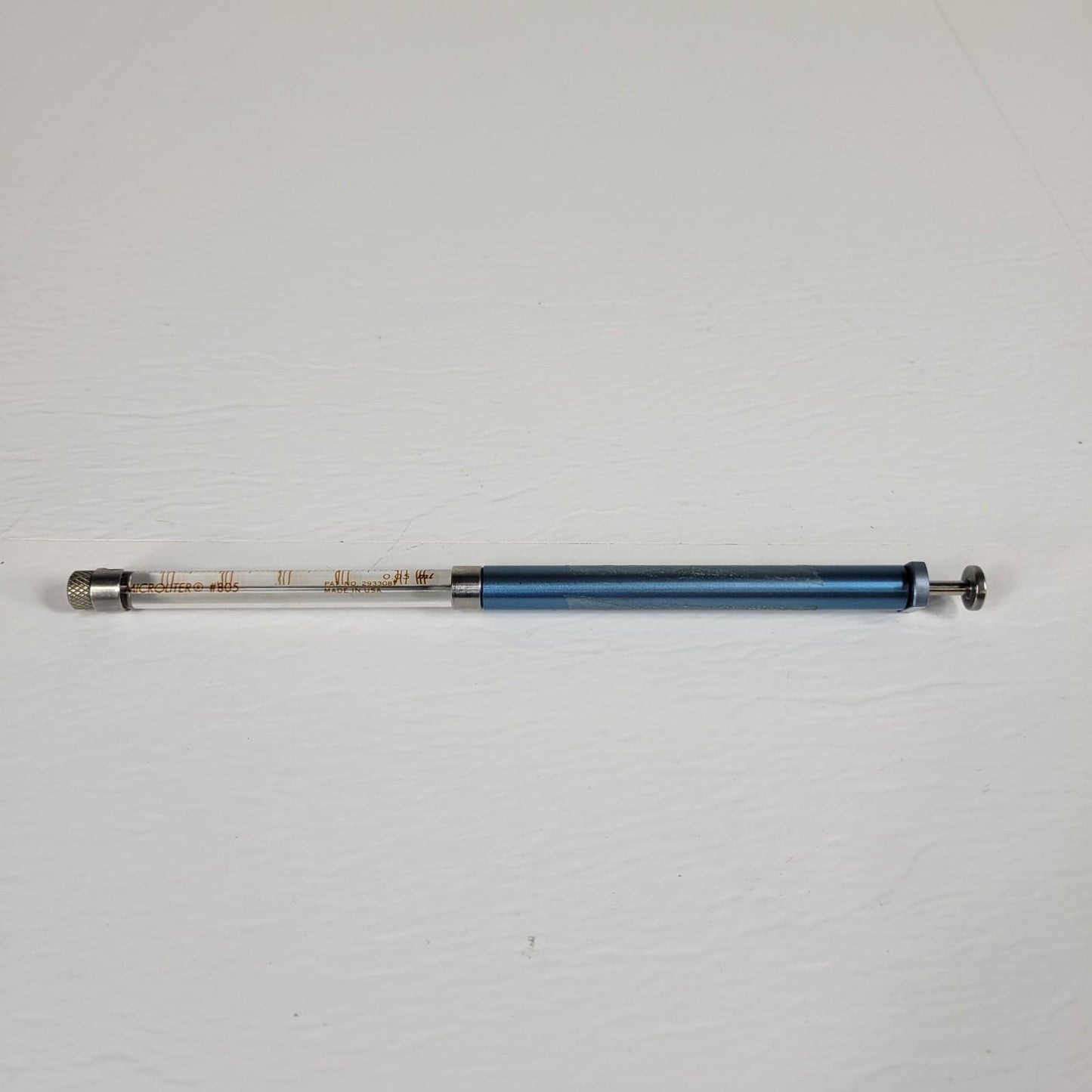 HAMILTON CO. #84856 805 MICROLITER 50μL Cemented Syge For Dispensing Volumes