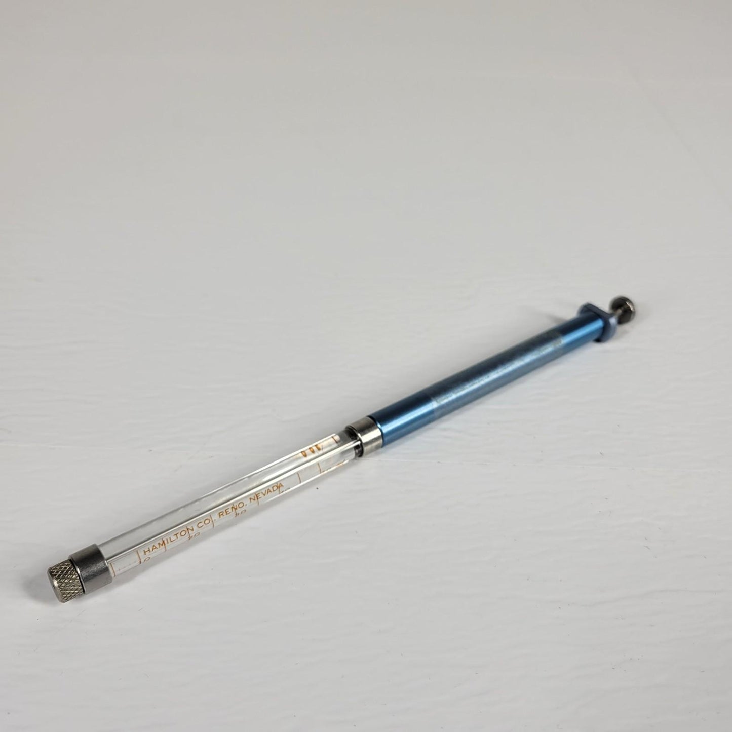 HAMILTON CO. #84856 805 MICROLITER 50μL Cemented Syge For Dispensing Volumes
